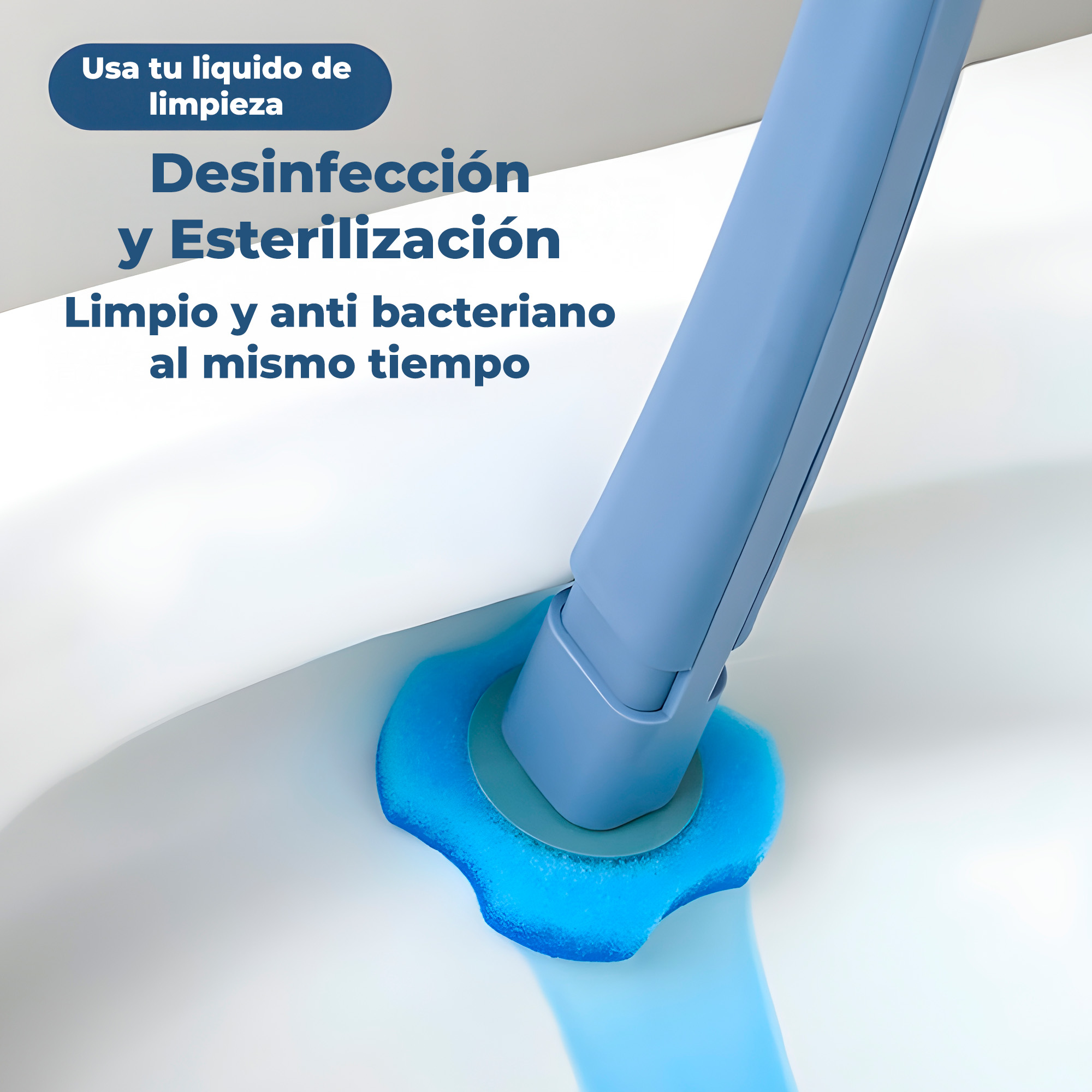 8 Cabezales Repuesto Baño Limpieza Inodoro Cepillo Hogar 3