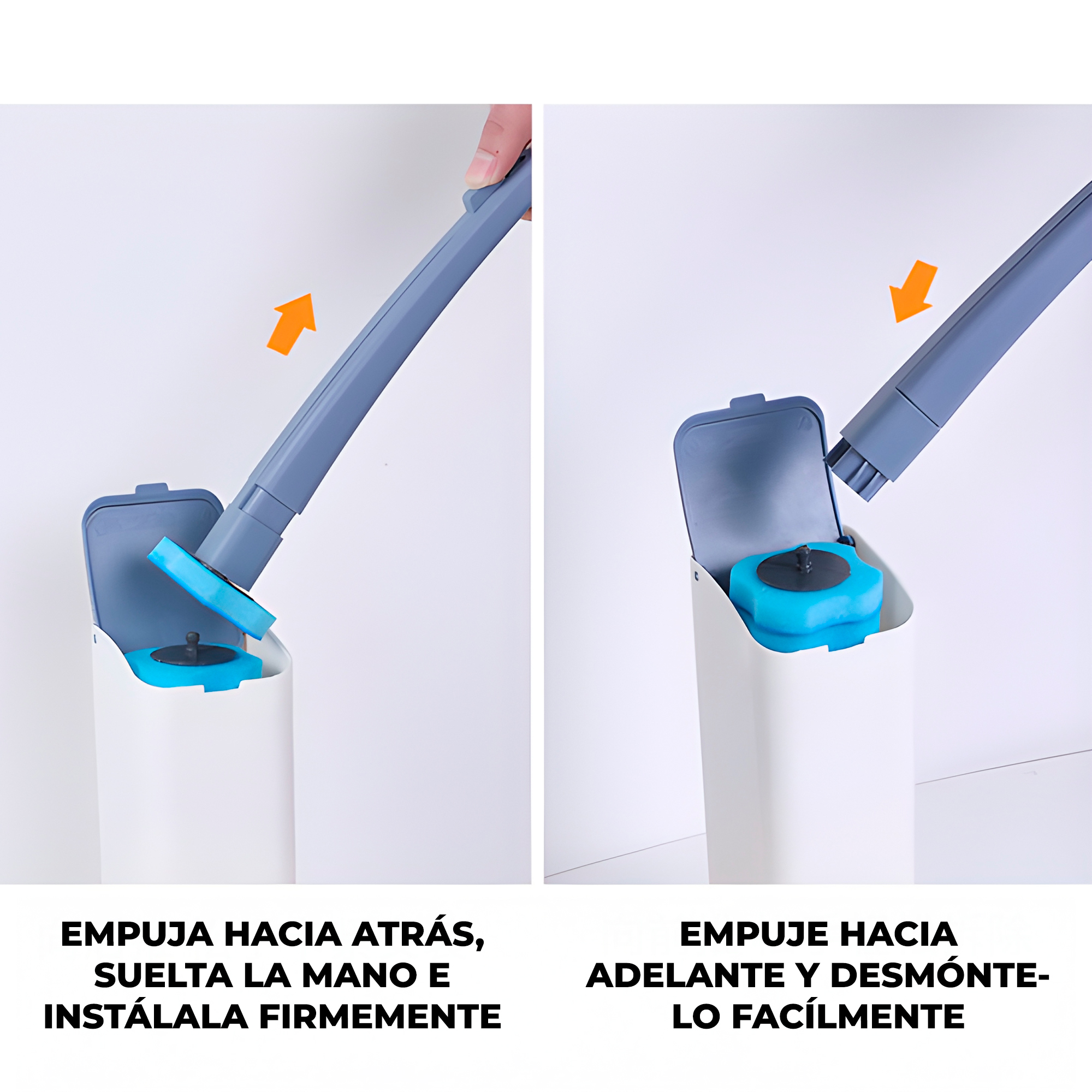 8 Cabezales Repuesto Baño Limpieza Inodoro Cepillo Hogar 4