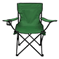 Silla Plegable Playa Exterior Camping Portátil 50X50X80 CM Colores - Miniatura 6