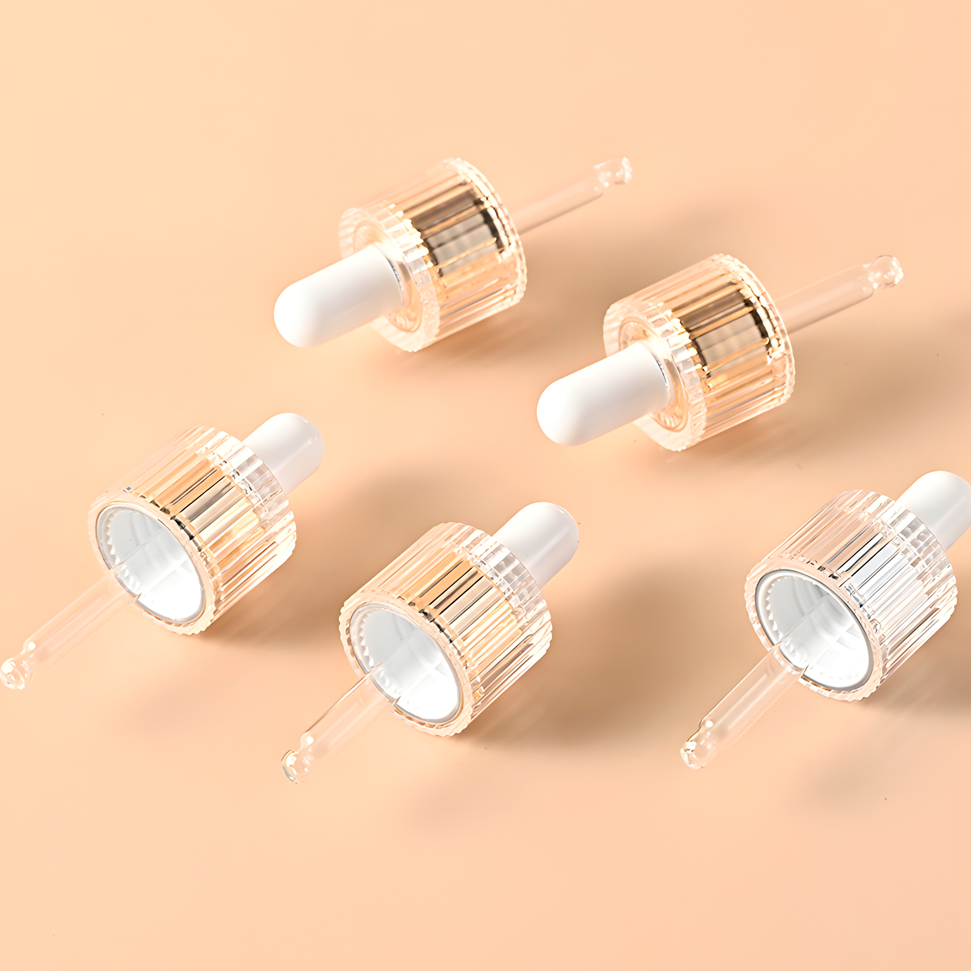 Frasco Vidrio Rosa Gotero Pipeta Gotario 15ML 8