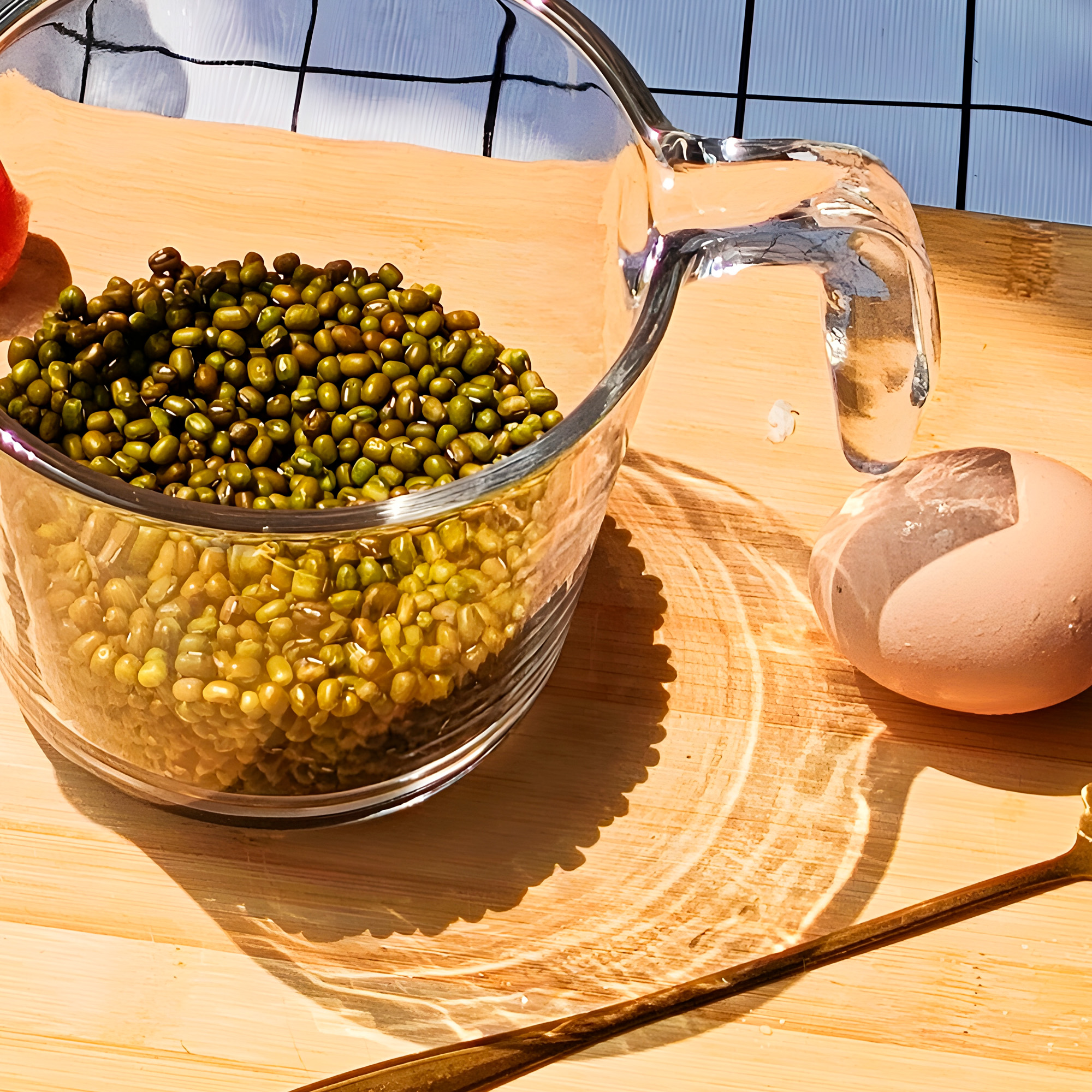 Taza Medidora 500 ML Cocina Vidrio Engrosado Transparente 10