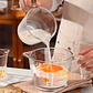 Taza Medidora 1000 ML Cocina Vidrio Engrosado Transparente - Miniatura 6