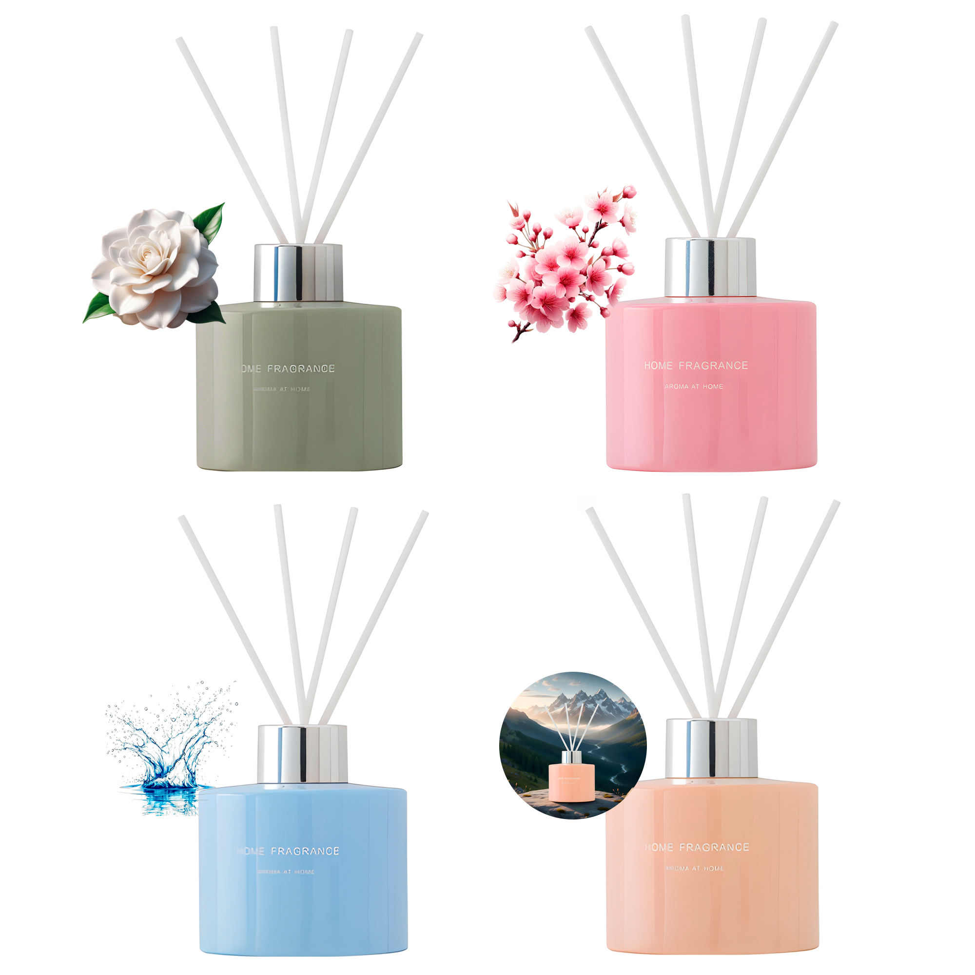 Difusor Varillas Aromáticos 120ML Fragancias Ambientador 1
