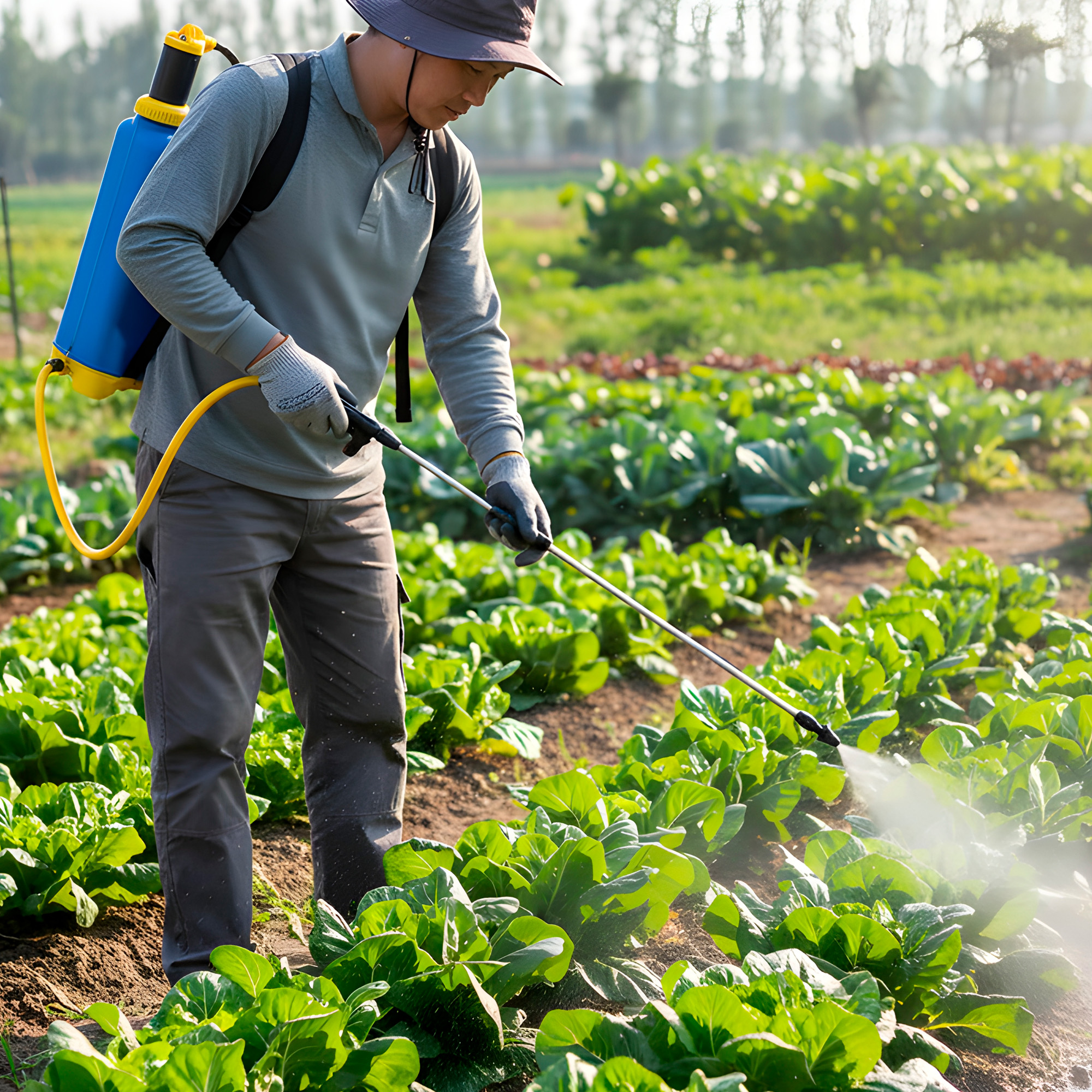 Fumigador Pulverizador Rociador 16 Litros Manual Azul 4