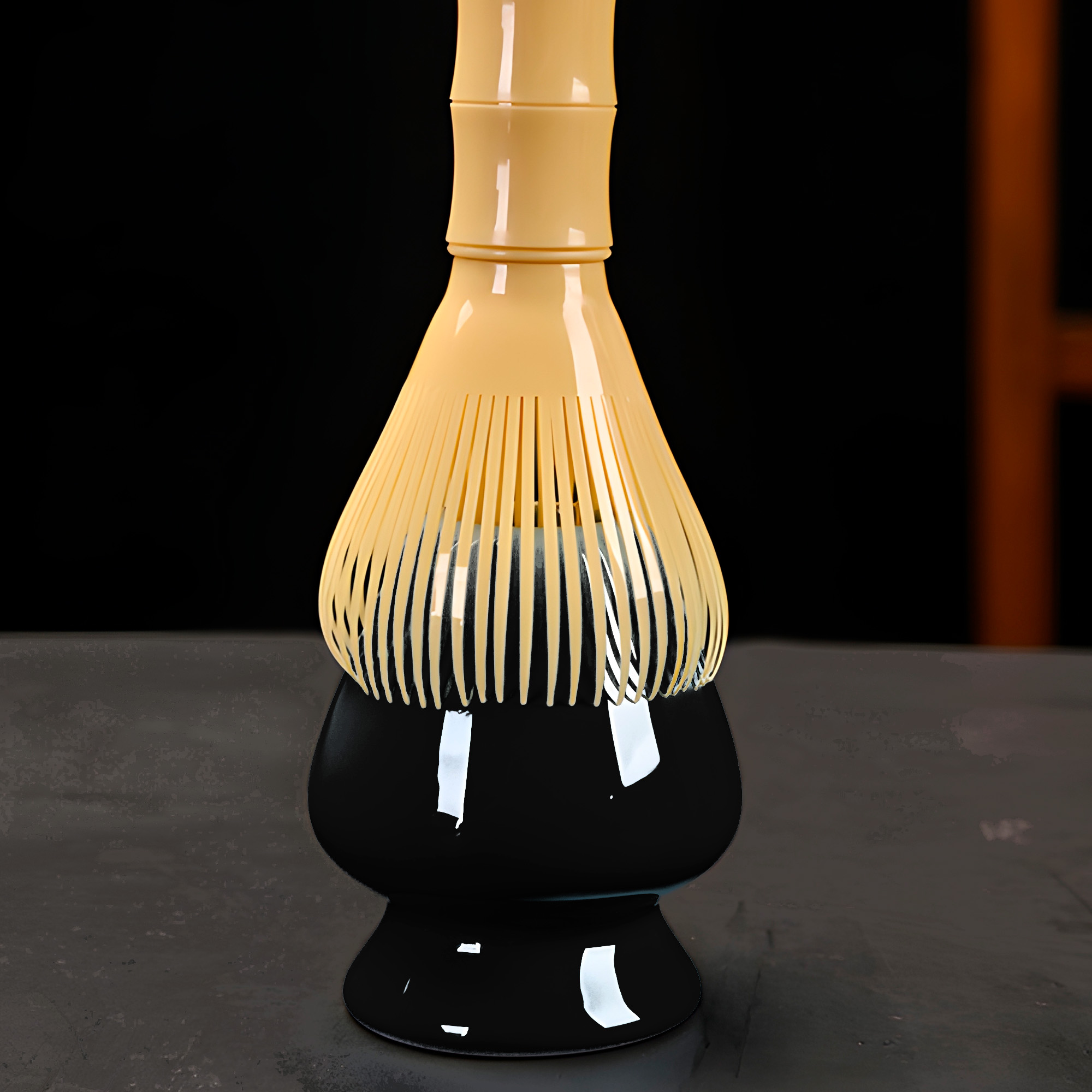 Set Té Matcha Herramientas Batidor Chasen Chashaku Bambú 4 pcs 7