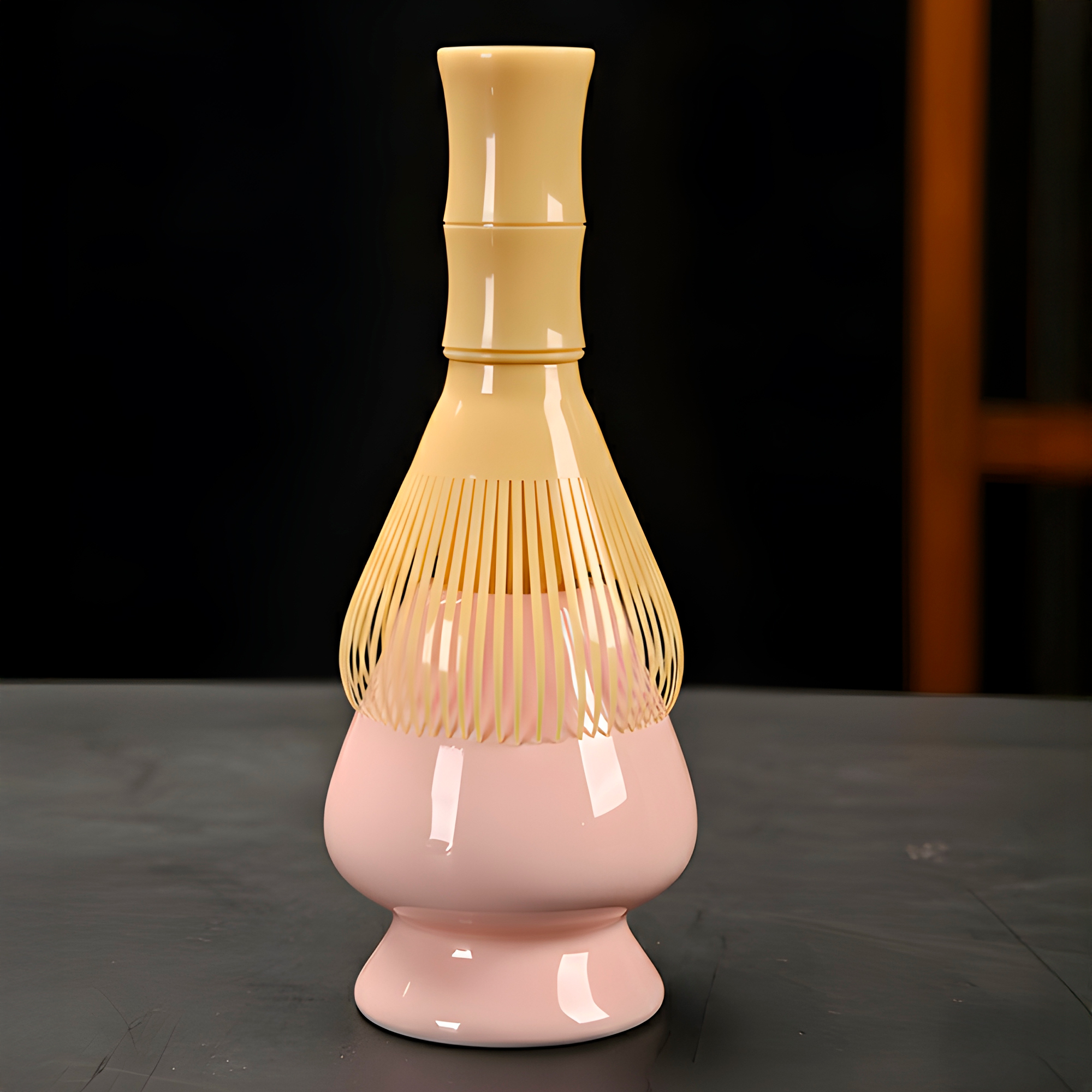 Set Té Matcha Herramientas Batidor Chasen Chashaku Bambú 4 pcs 4