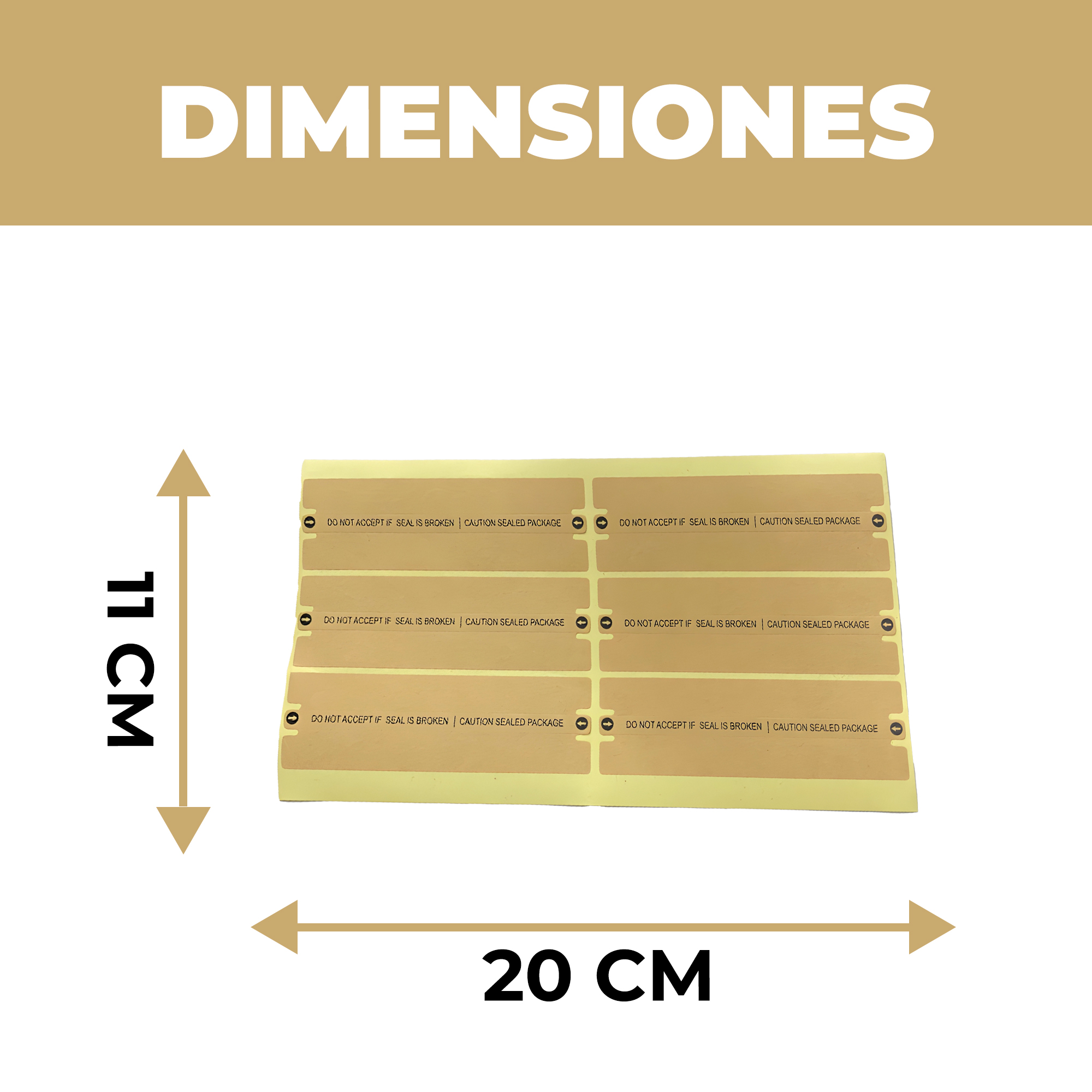 300 Etiquetas Adhesivas Sellado Cajas Paquetes Cajas Embalajes 3
