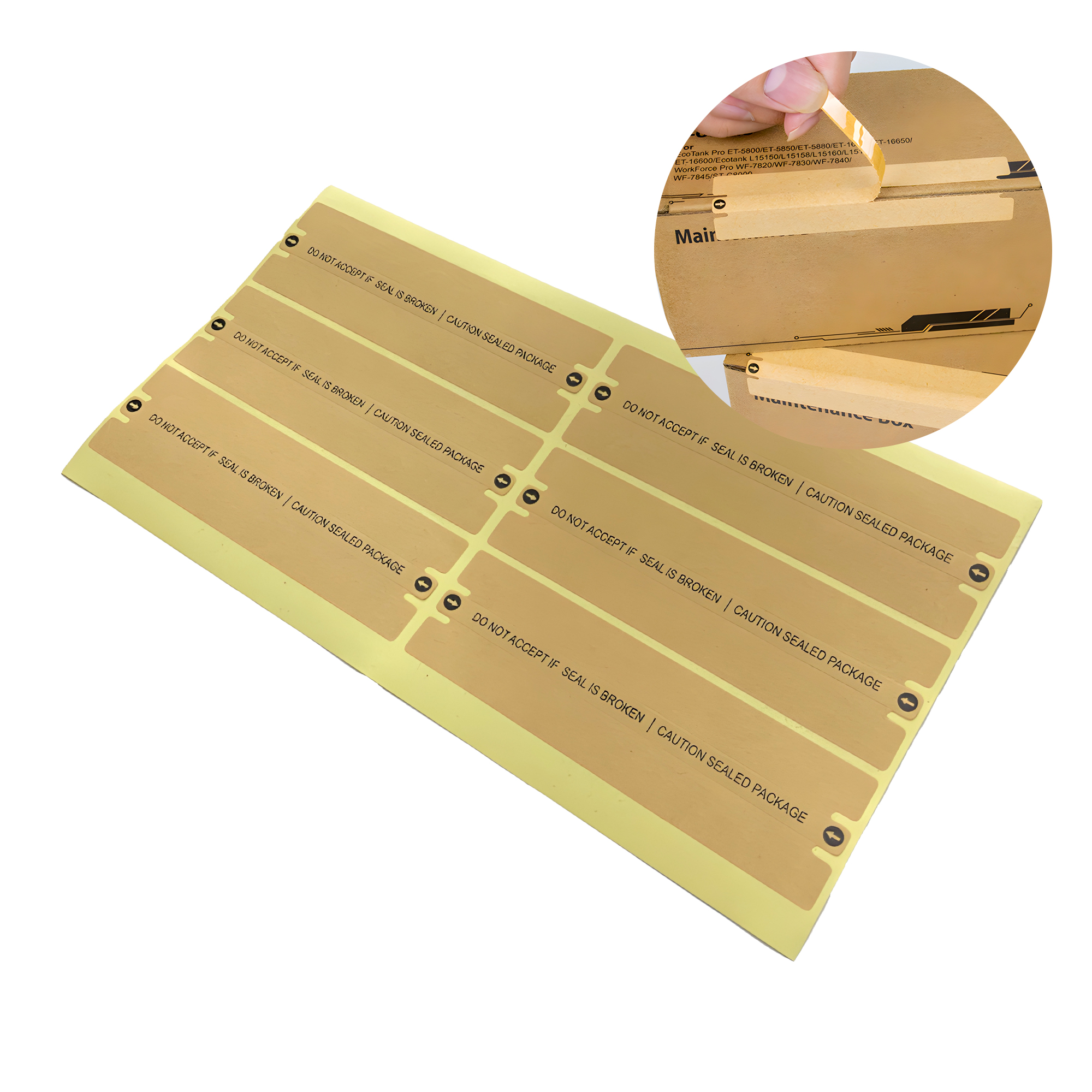 300 Etiquetas Adhesivas Sellado Cajas Paquetes Cajas Embalajes 1