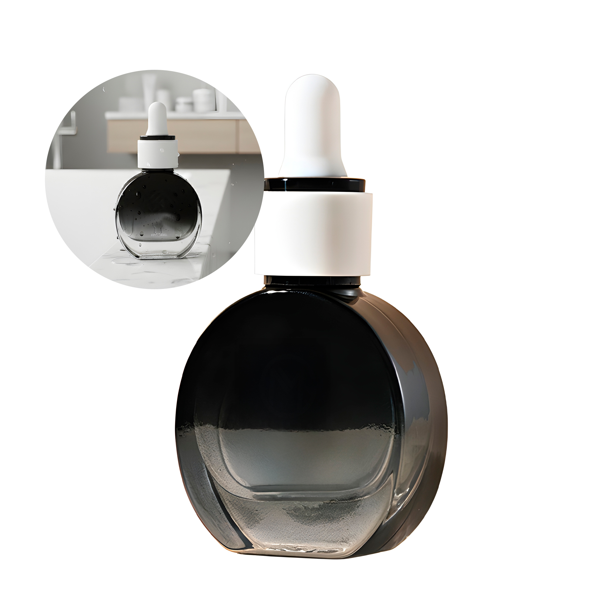 Frasco Vidrio Colores Gotero Pipeta Gotario 20ML 5