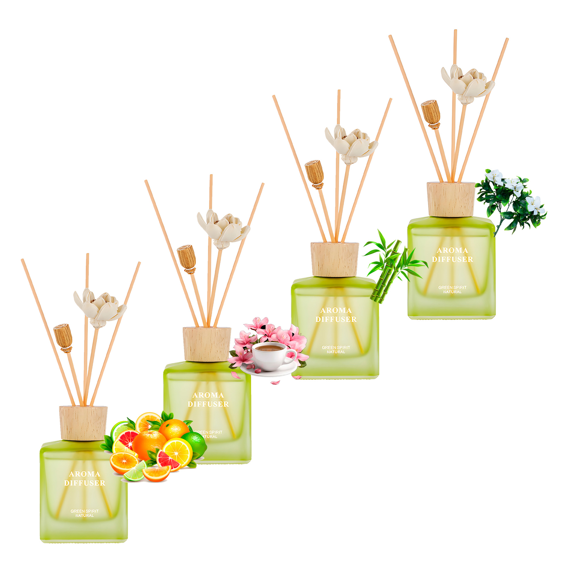 Difusor de varillas Ambientador Aromas Aromático 200 ml 1