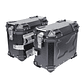 Maleta Top Case Superior Moto Motocicleta 38 Lt Xseries Negra - Miniatura 5