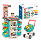 Set 48 Pcs Supermercado Carrito Alimentos Juguete Niños Colores - Miniatura 11