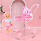 Cochecito Coche Guagua Juguete Plegable Muñeca Bebe Juego Niñas - Miniatura 2