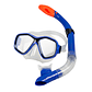 Set Buceo Mascara + Snorkel Ajustable Bamo Azul y Rosa - Miniatura 9