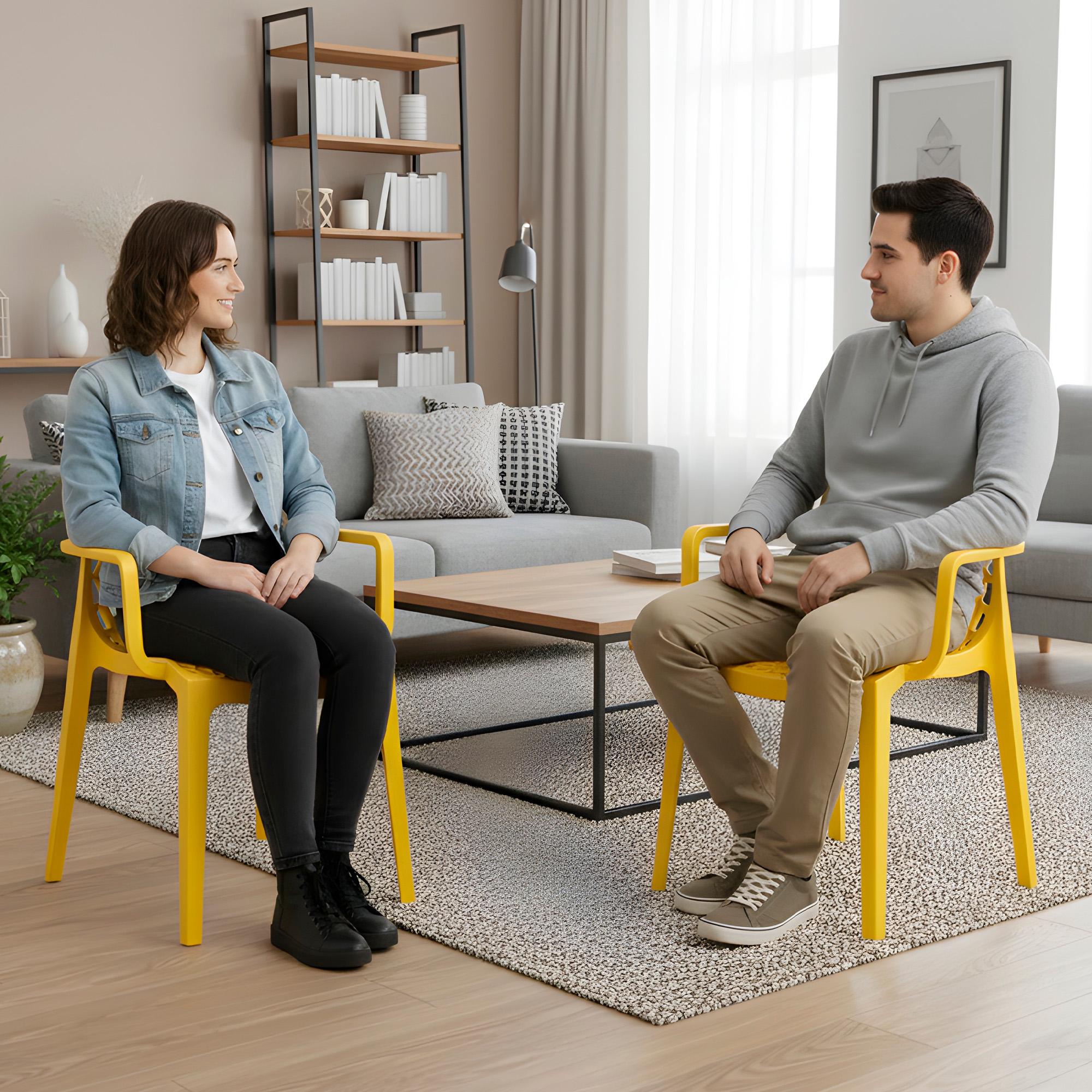 Sillas Comedor Terraza Exteriores Resistentes Lavables Colores 25