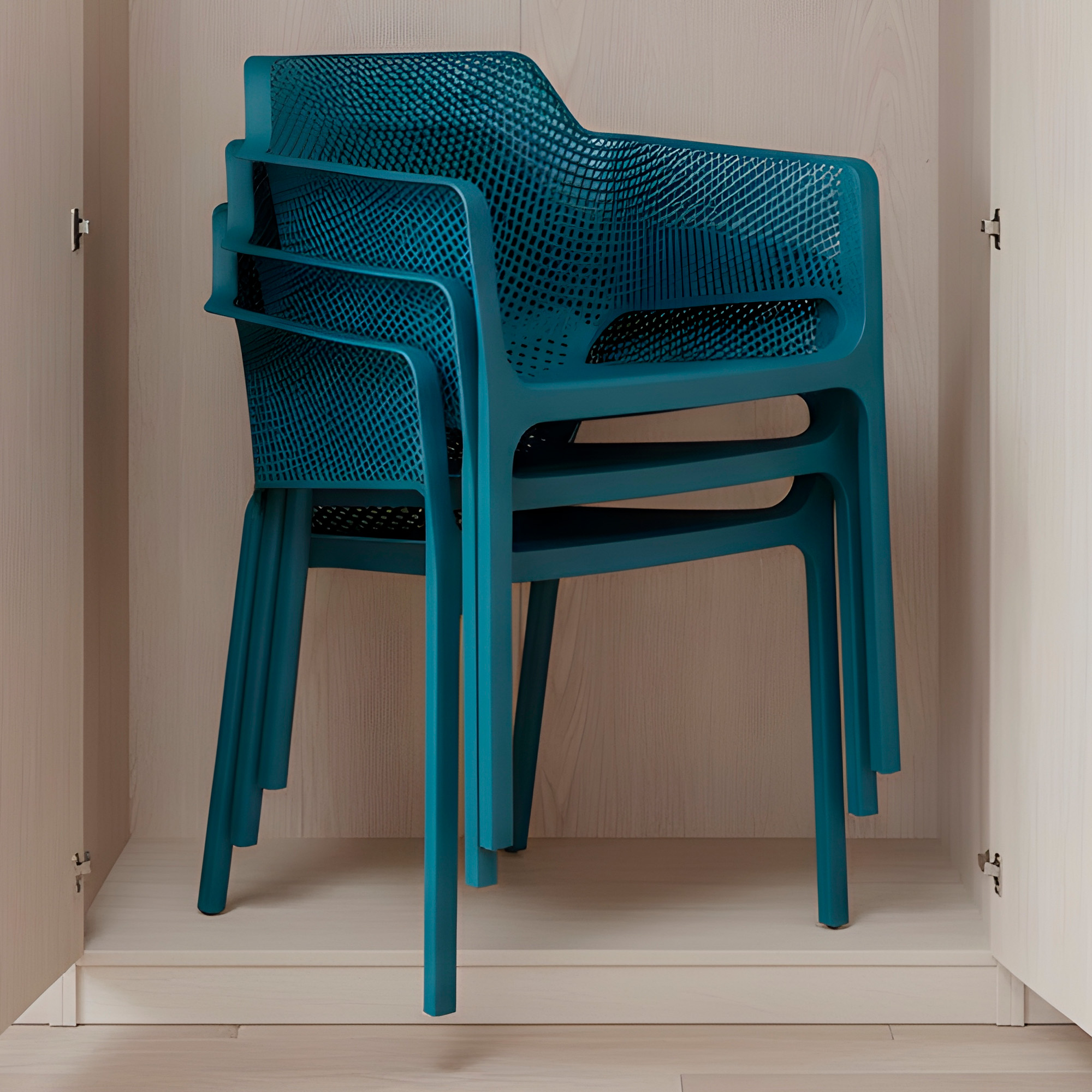 Sillas Terraza Comedor Exteriores Resistentes 80X60X59 CM Nordico Colores 18