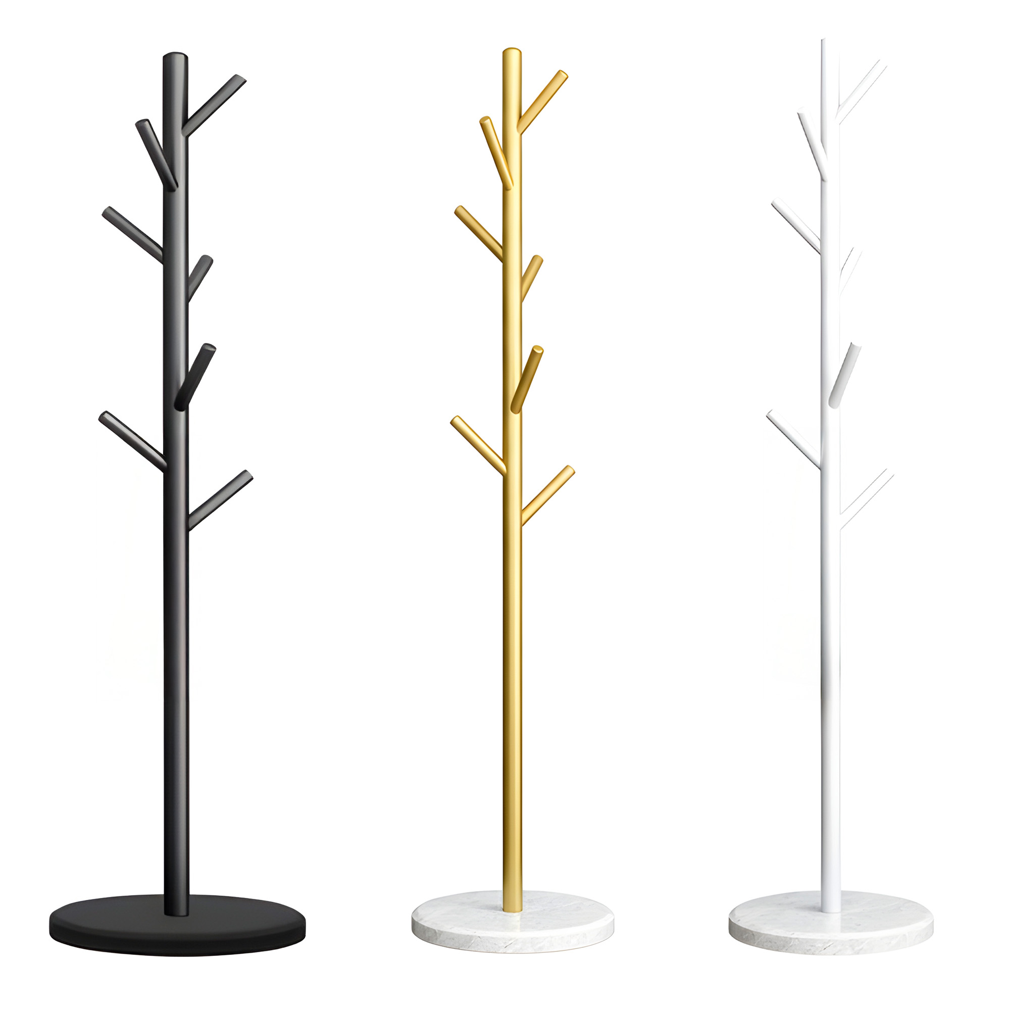 Perchero Colgador De Pie Metal Perchas Ropa 170x30 Cm Colgantes Cilindricos 1