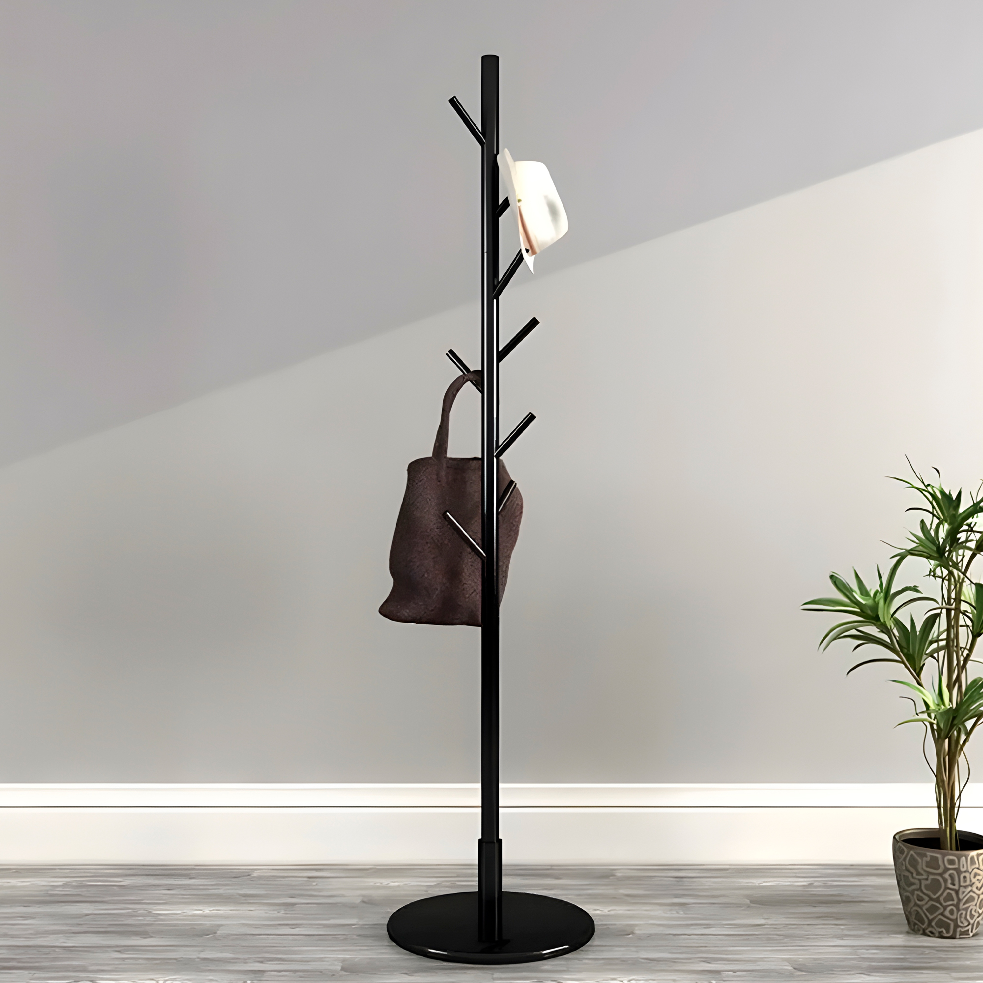 Perchero Colgador De Pie Metal Perchas Ropa 170x30 Cm Colgantes Cilindricos 13