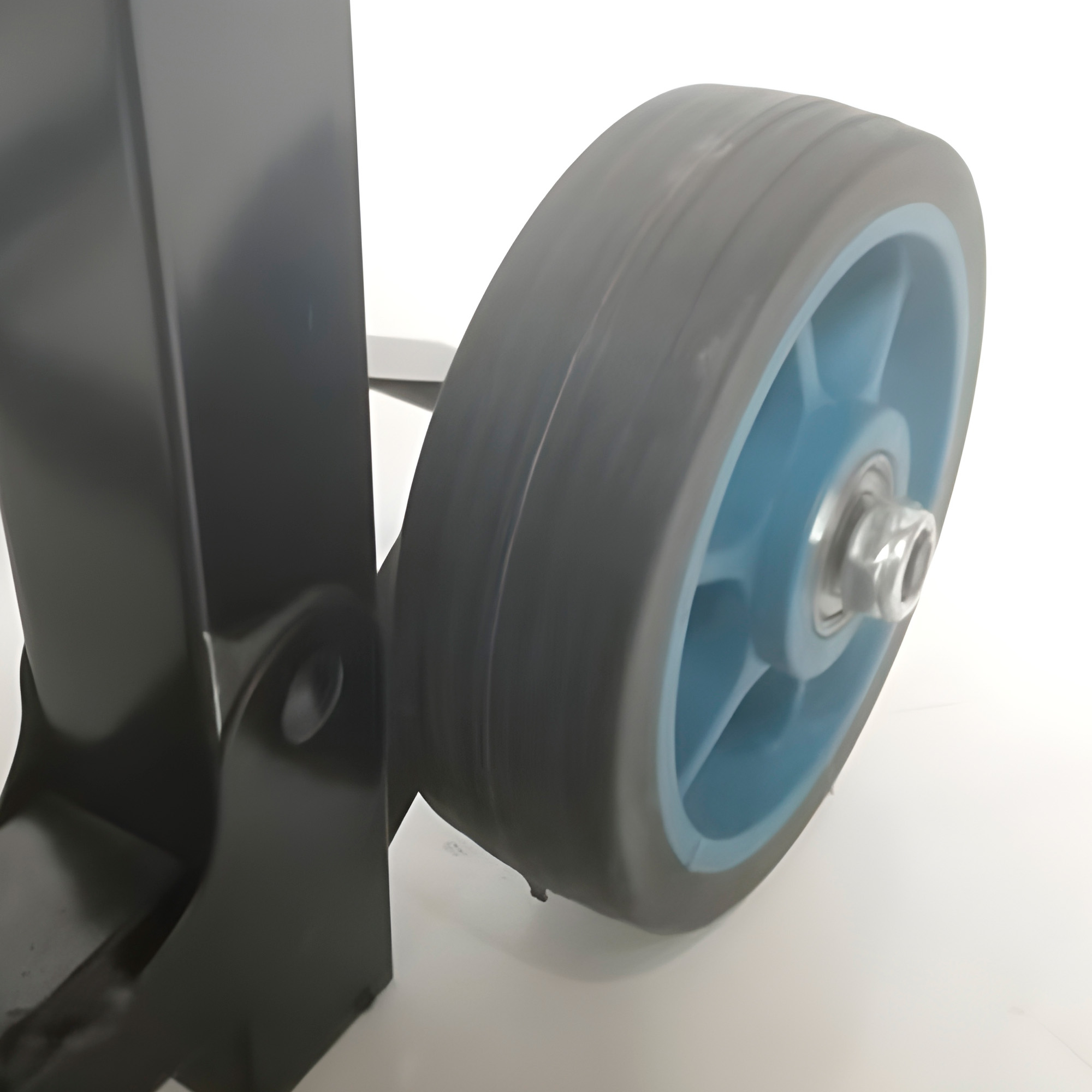 Carro Carrito Plegable Yegua De Carga Aluminio 100 Kilos Máximo Color Negro 4