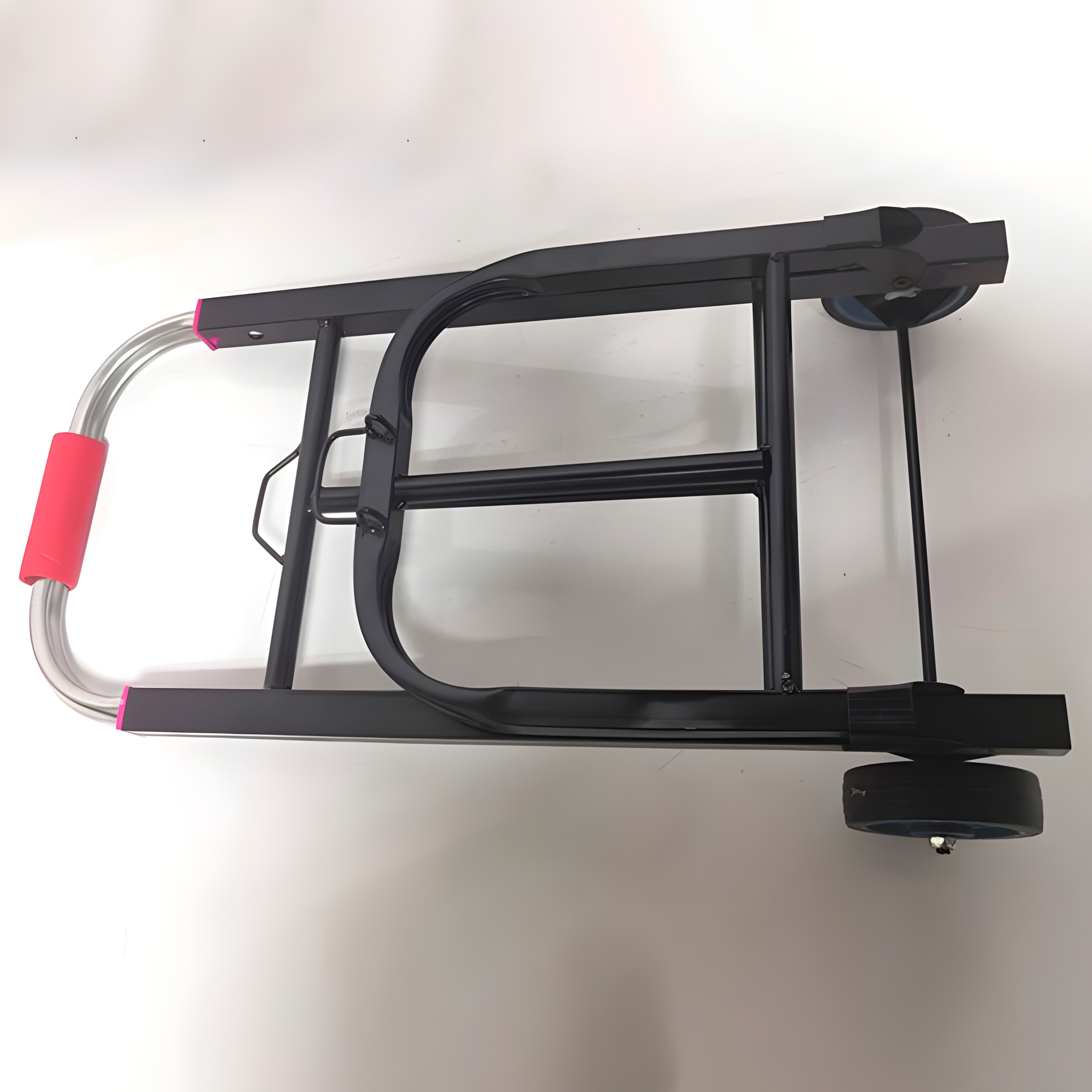 Carro Carrito Plegable Yegua De Carga Aluminio 100 Kilos Máximo Color Negro 7