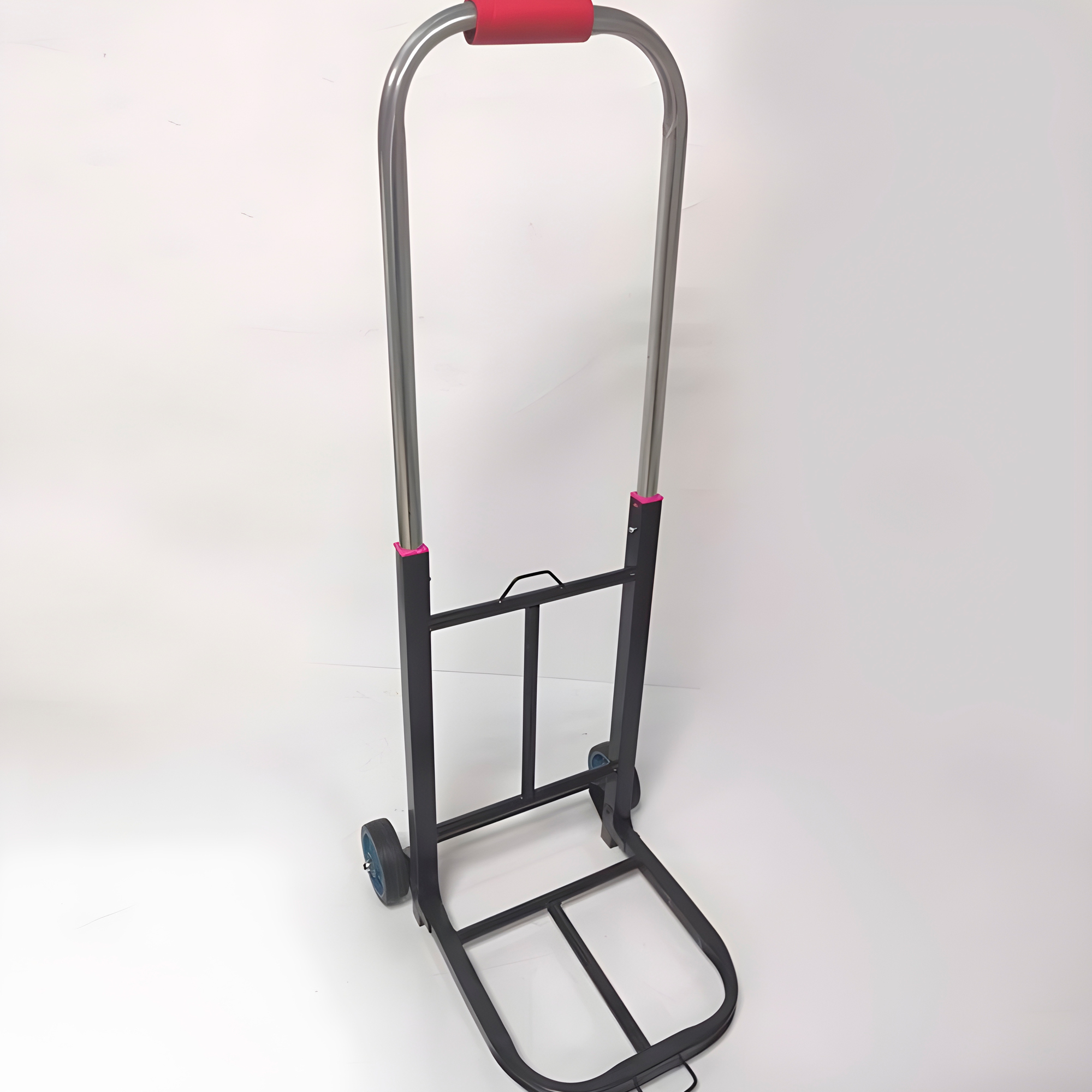 Carro Carrito Plegable Yegua De Carga Aluminio 100 Kilos Máximo Color Negro 8