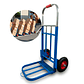 Carro Plegable De Carga Aluminio Tipo Yegua 120 Kilos Máximo - Miniatura 13
