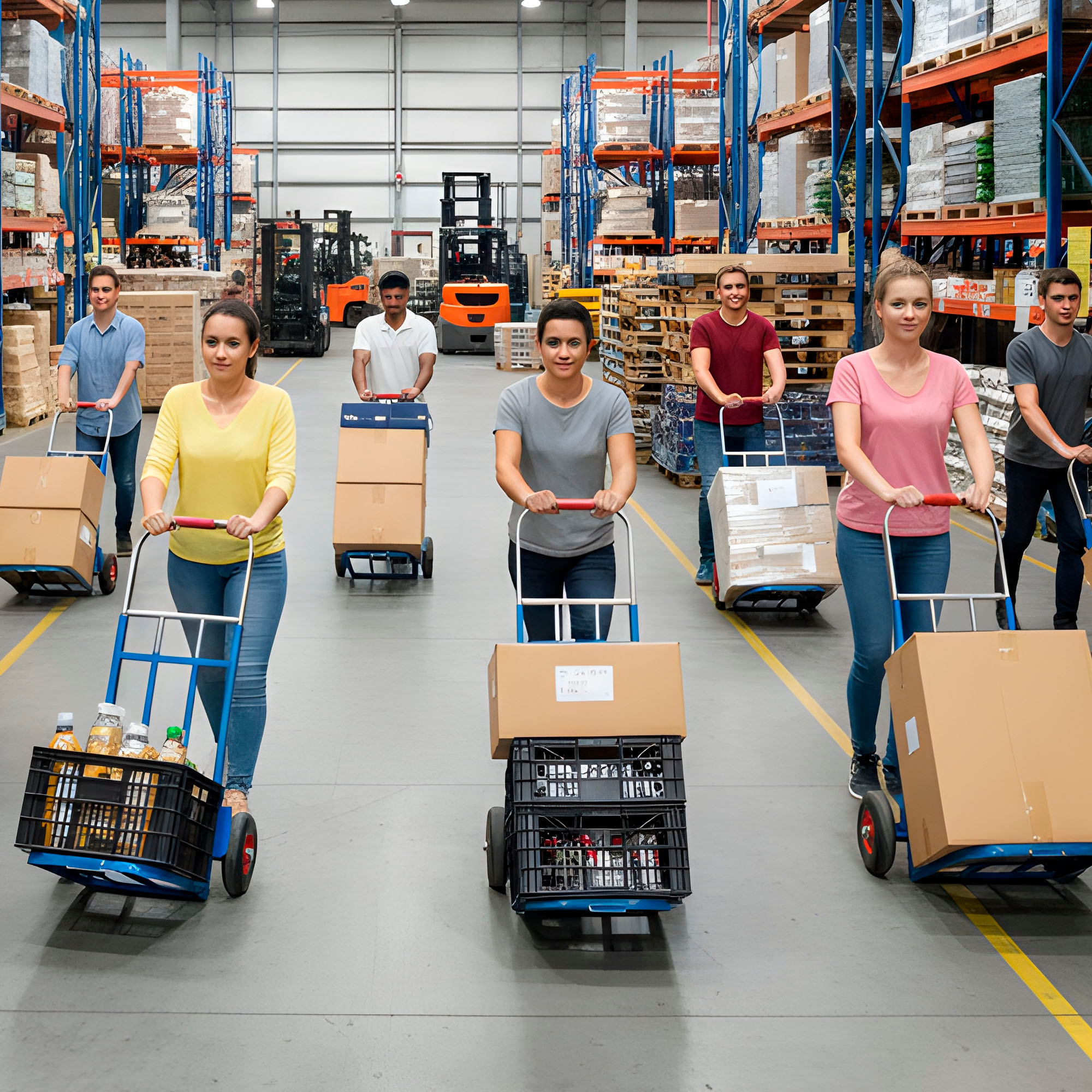 Carro Plegable De Carga Aluminio Tipo Yegua 120 Kilos Máximo 2