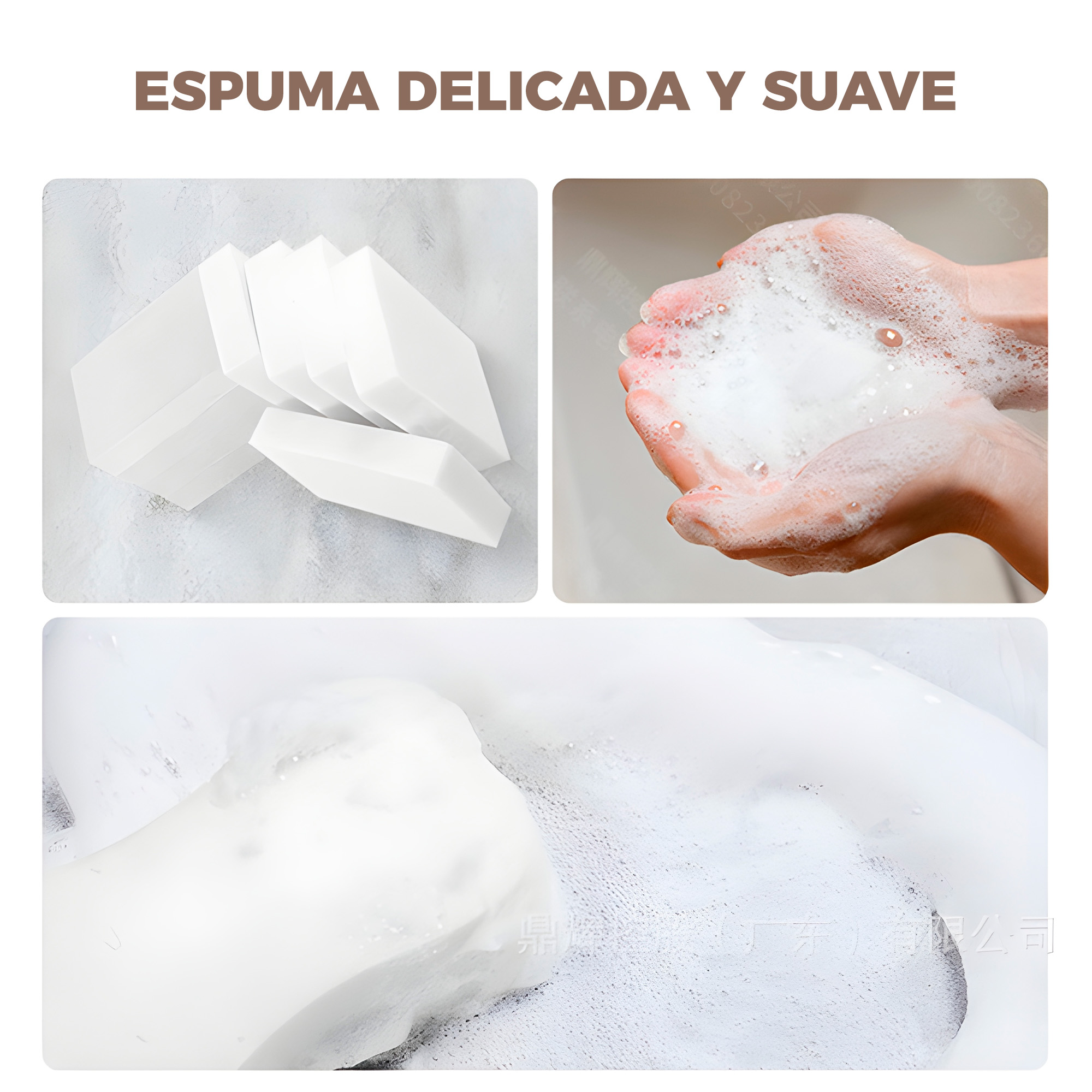 Espumante Jabón Artesanal Insumos Aminoácidos 10 ml 3