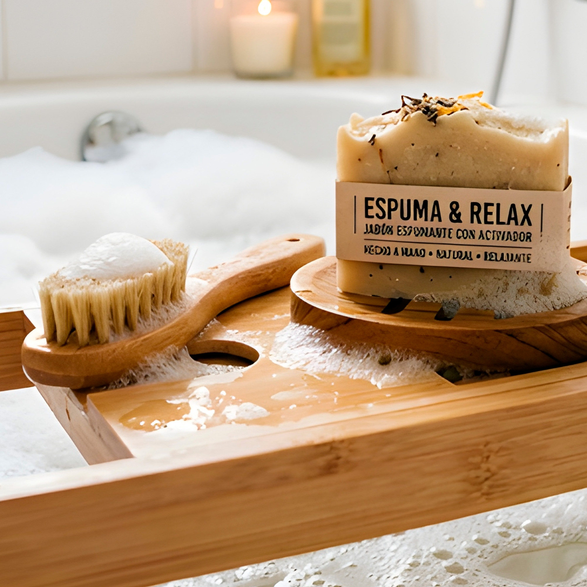 Espumante Jabón Artesanal Insumos Aminoácidos 10 ml 10