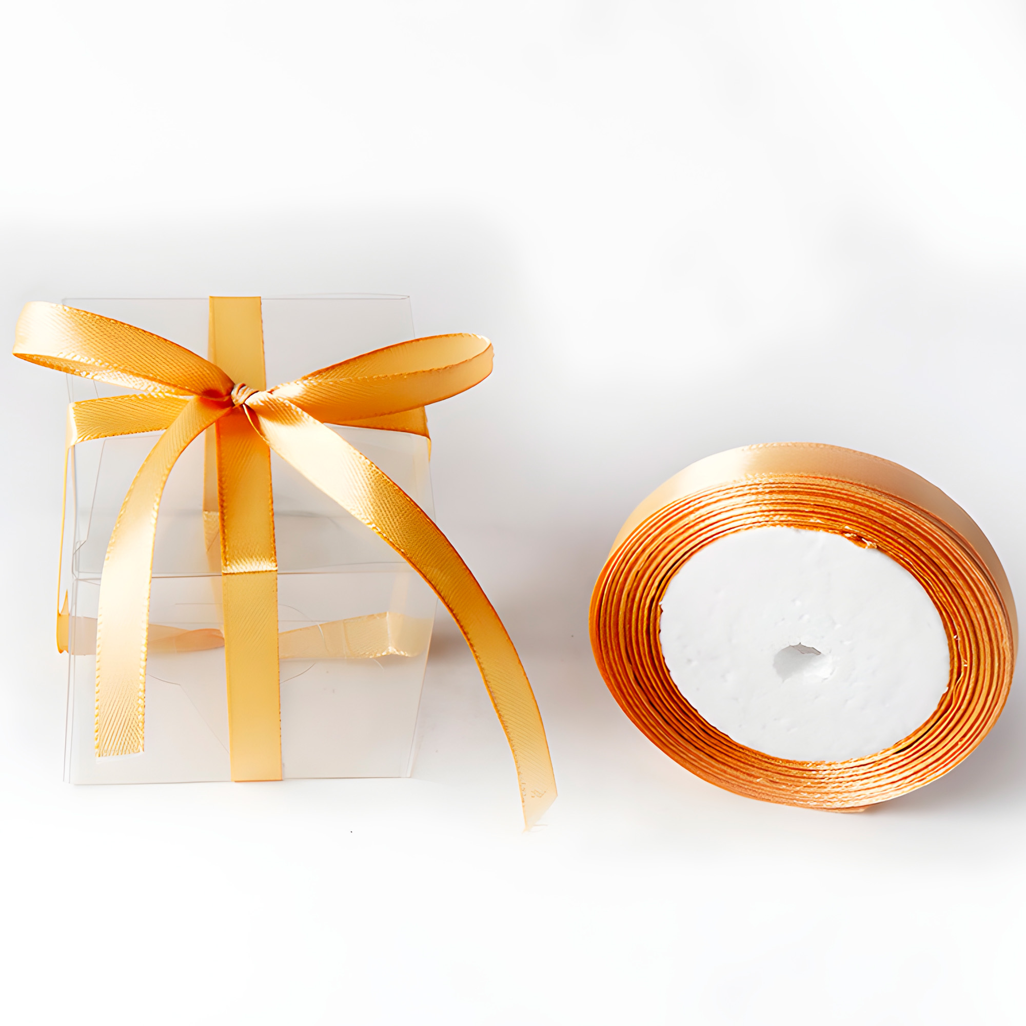 Cajas Regalo Plastico 50u + Lazo Cinta Souvenirs Dulces 9CM 4