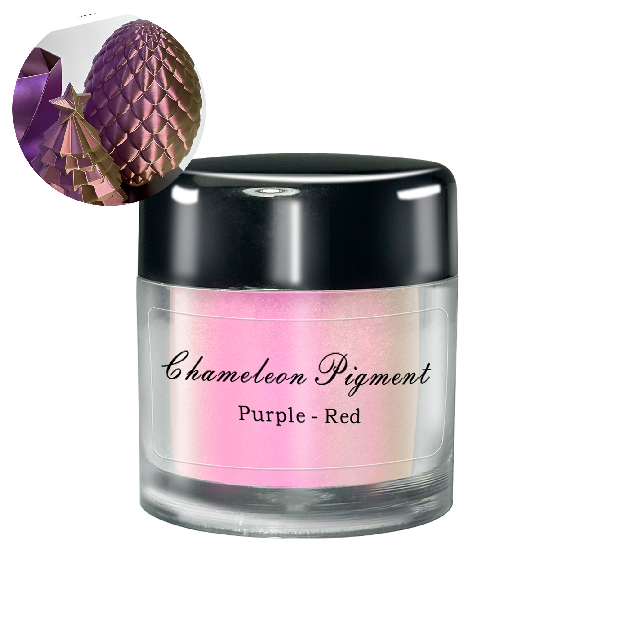 Pigmento En Polvo Para Resina Purpurina Camaleon 3g 12