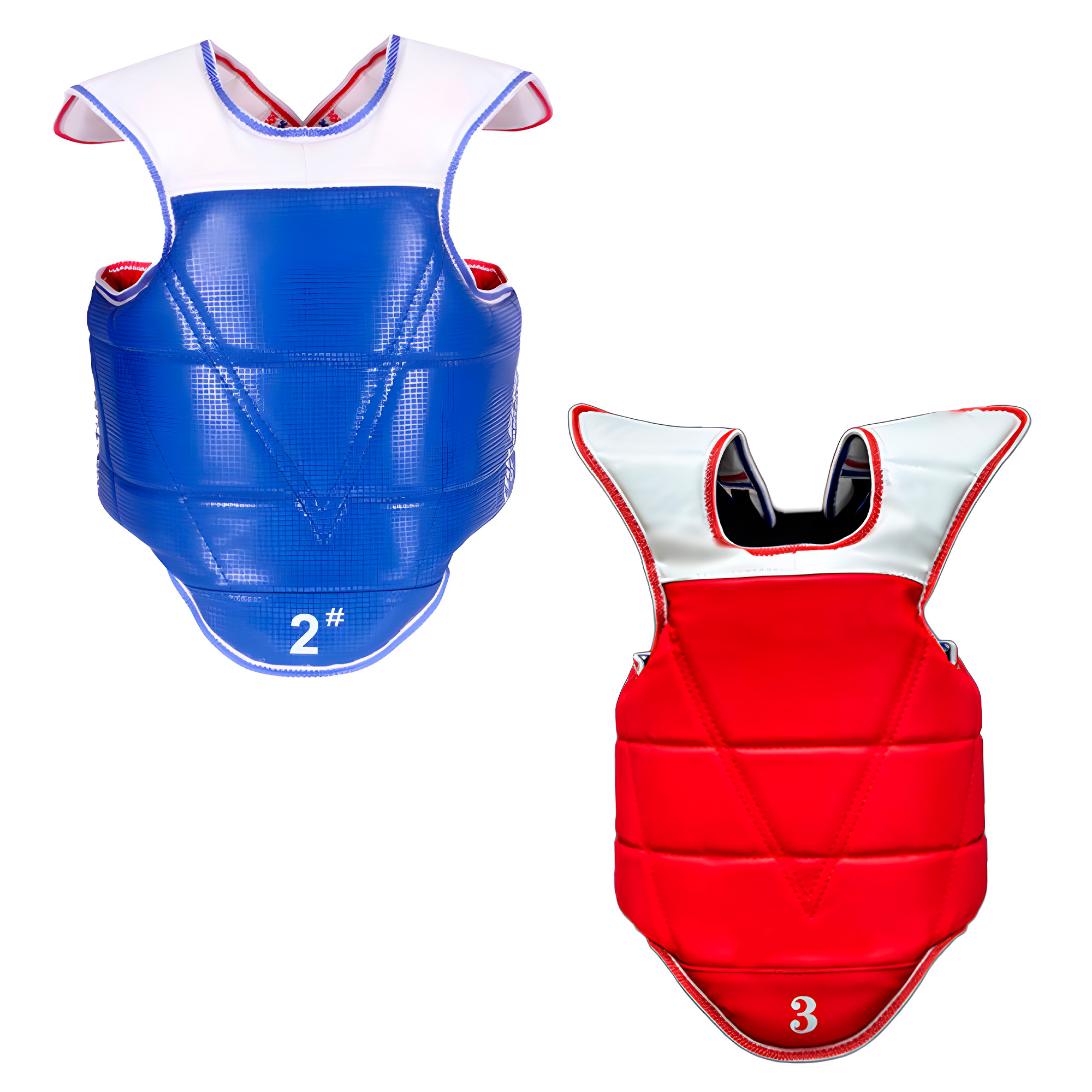 Pechera Protector Corporal Reversible Taekwondo Boxeo Karate 1