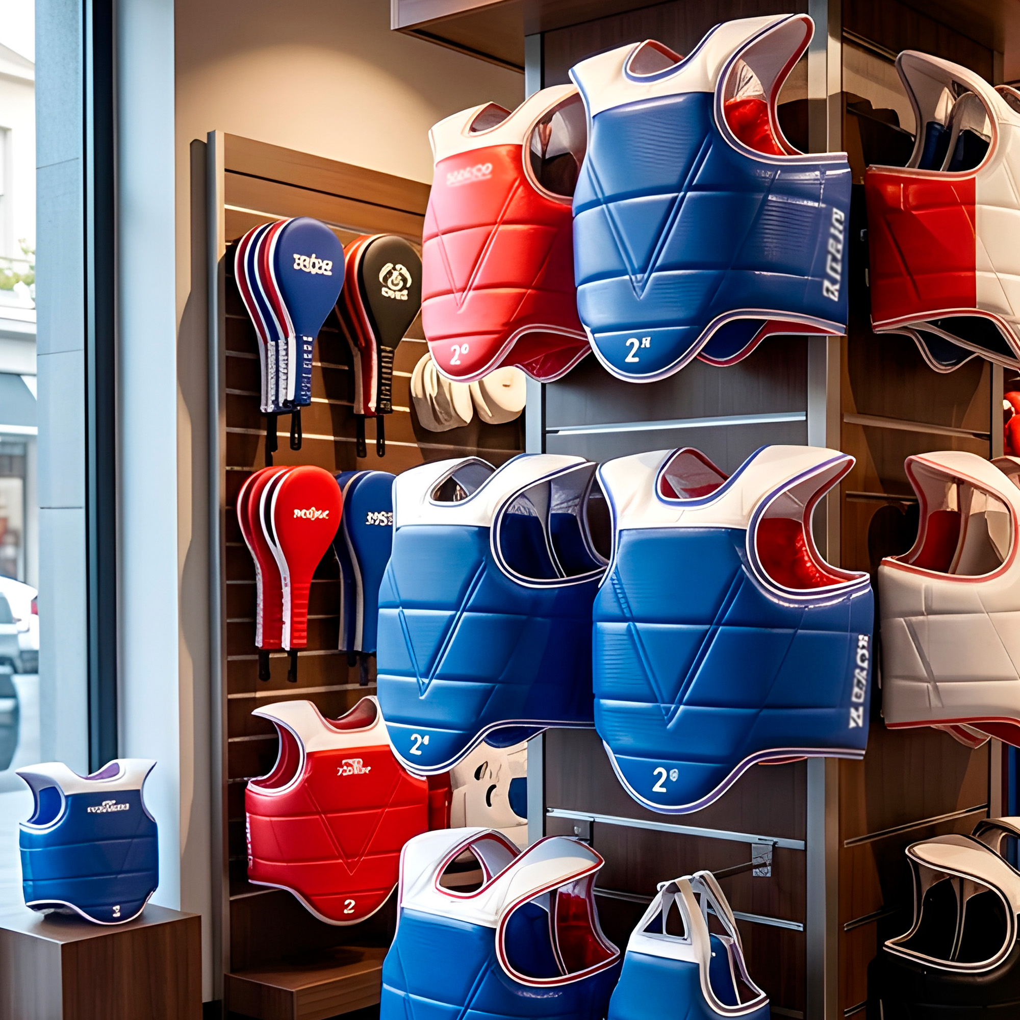 Pechera Protector Corporal Reversible Taekwondo Boxeo Karate 6