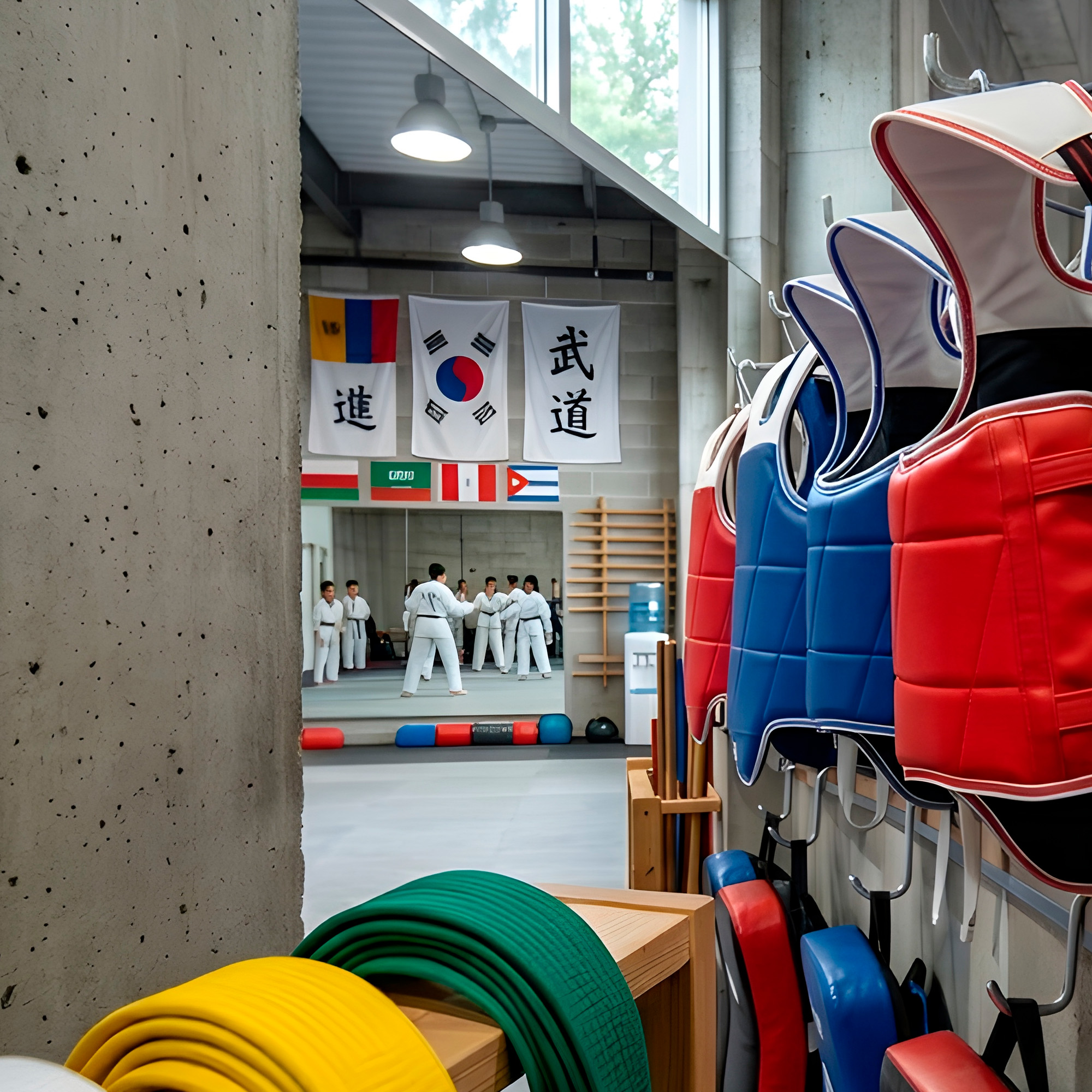 Pechera Protector Corporal Reversible Taekwondo Boxeo Karate 18