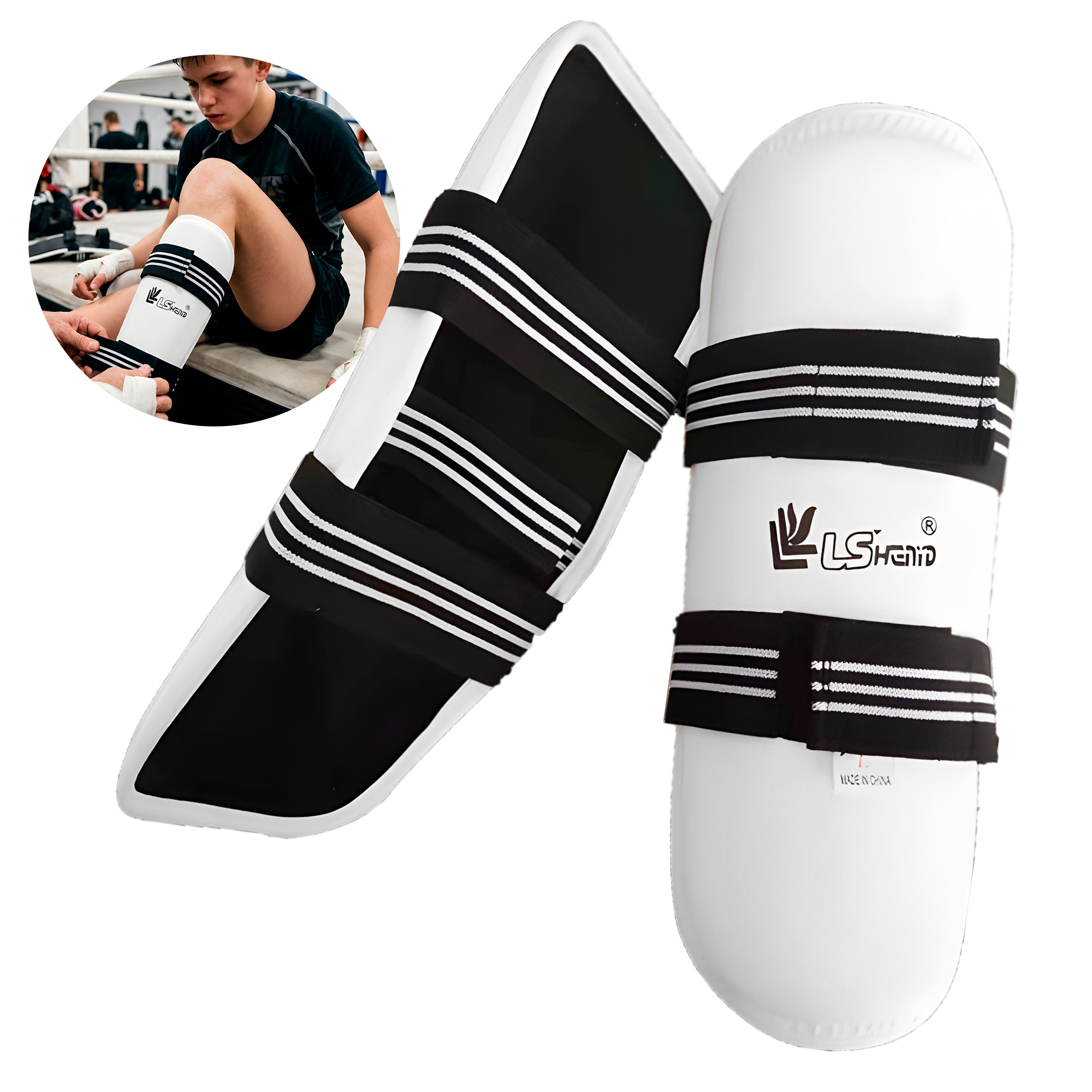 Protección Piernas Taekwondo Karate Artes Marciales 1