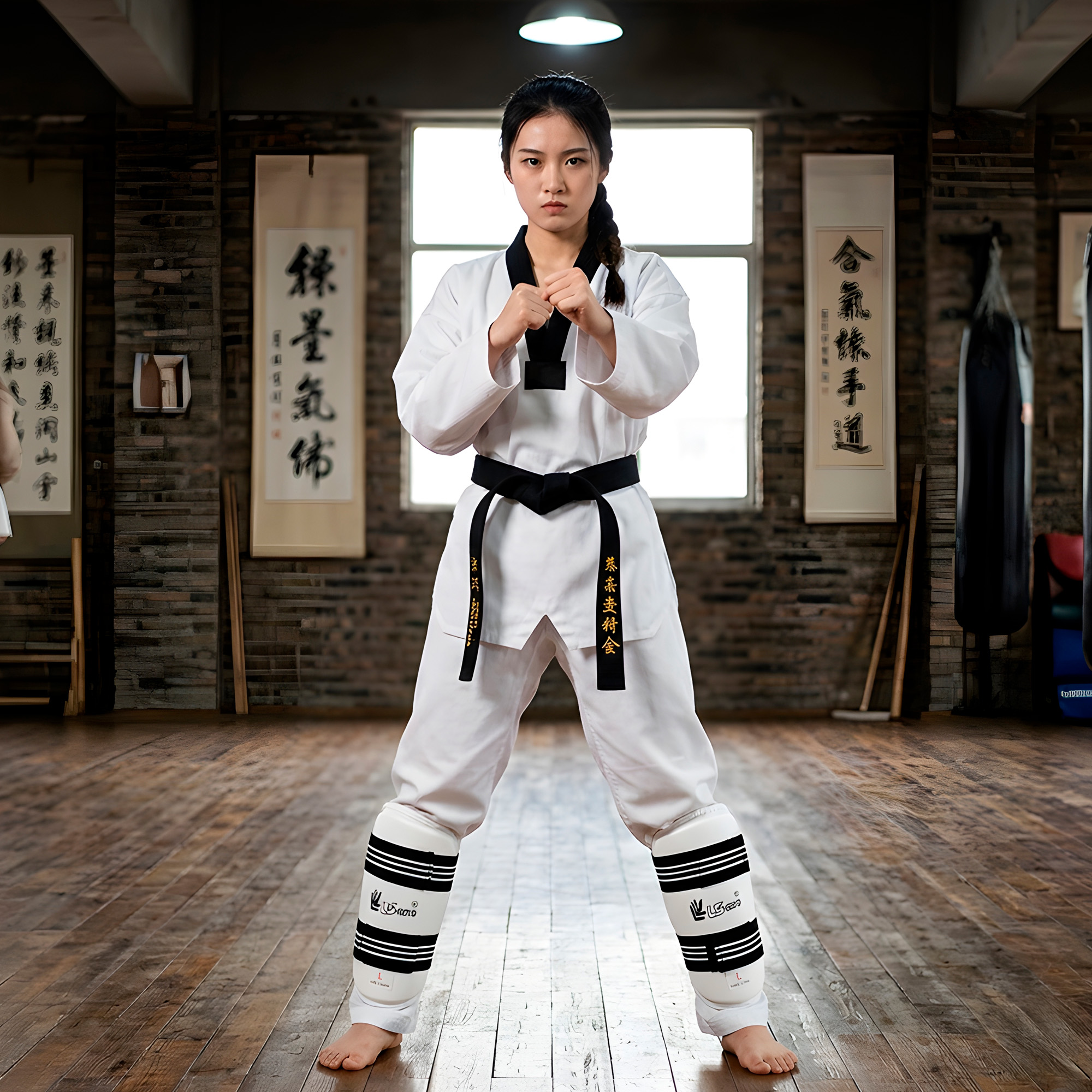 Protección Piernas Taekwondo Karate Artes Marciales 5