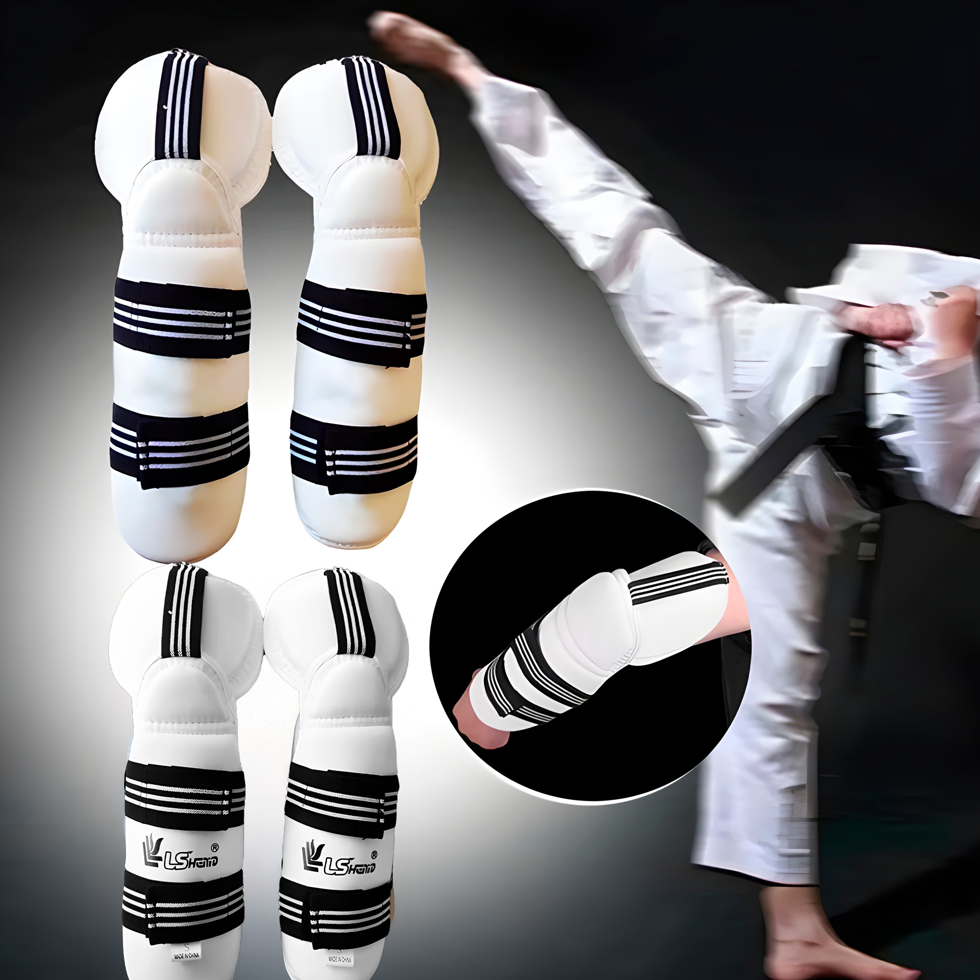 Protección Antebrazo Codo Taekwondo Karate Artes Marciales  7