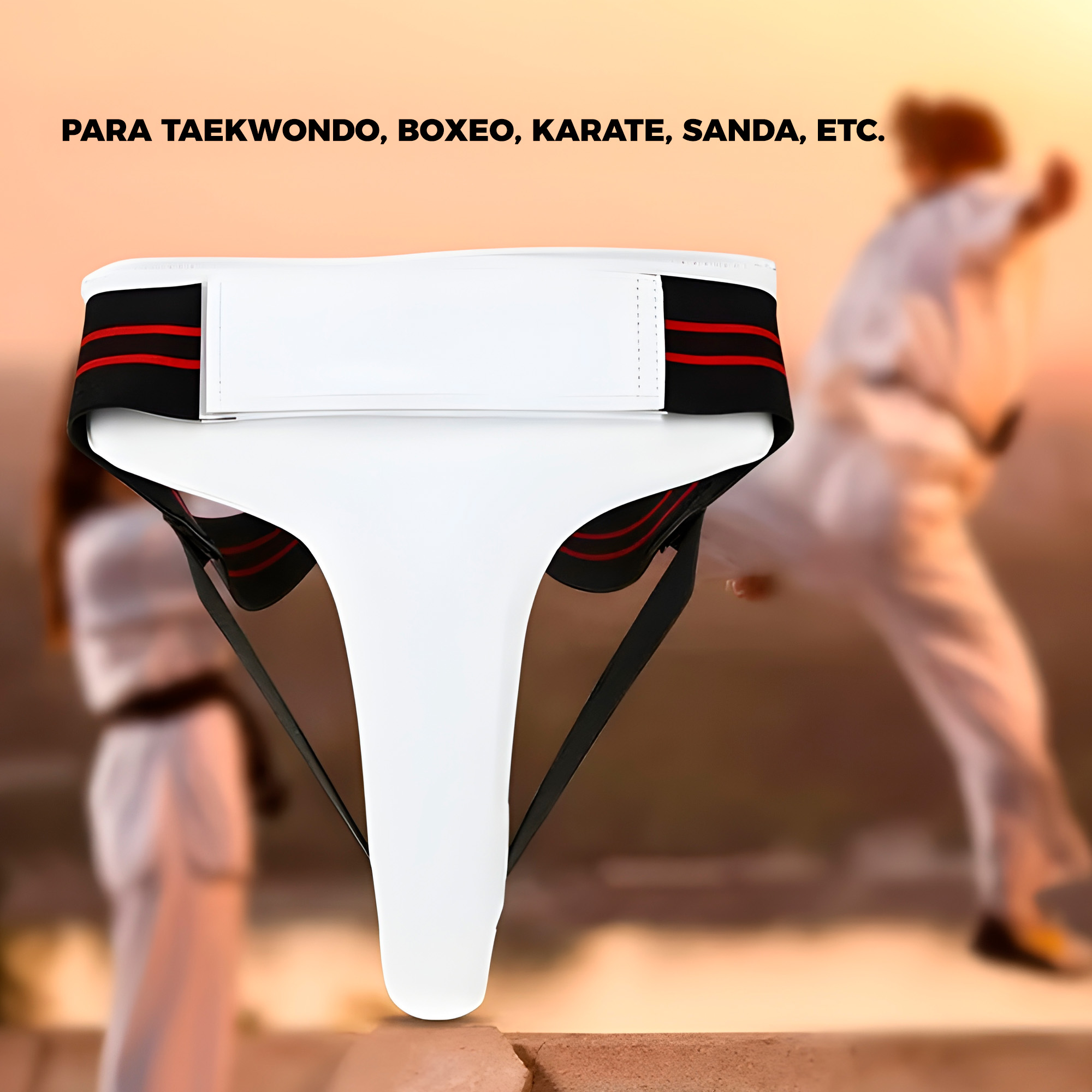 Protector Inguinal Taekwondo Entrepierna Ingle Mujer Karate 5