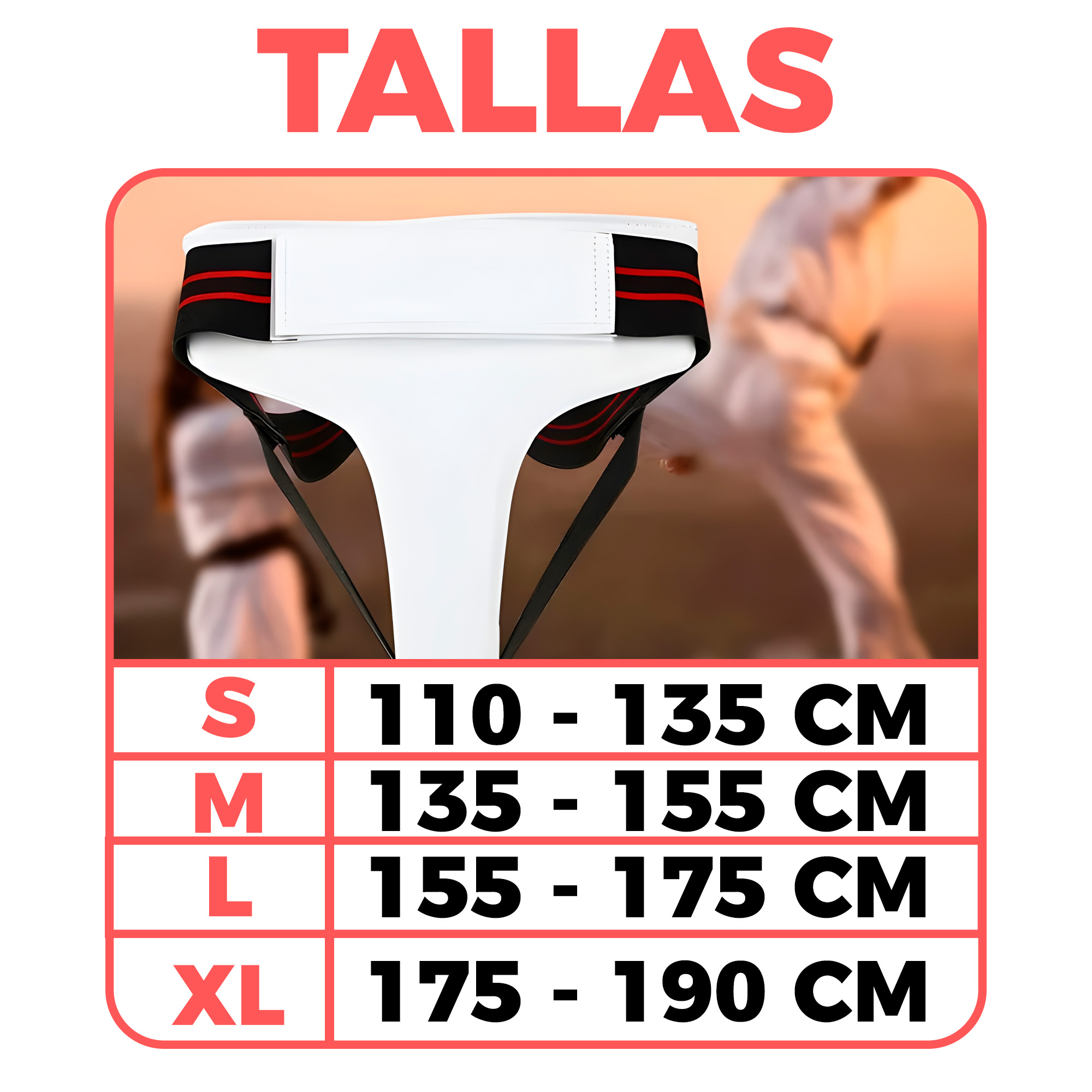 Protector Inguinal Taekwondo Entrepierna Ingle Mujer Karate 6