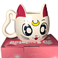 Taza Mug Ceramica Sailor Moon Artemis Gata Blanca 400 ml - Miniatura 6