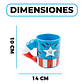 Taza Mug Ceramica Capitan America 350 ml - Miniatura 2