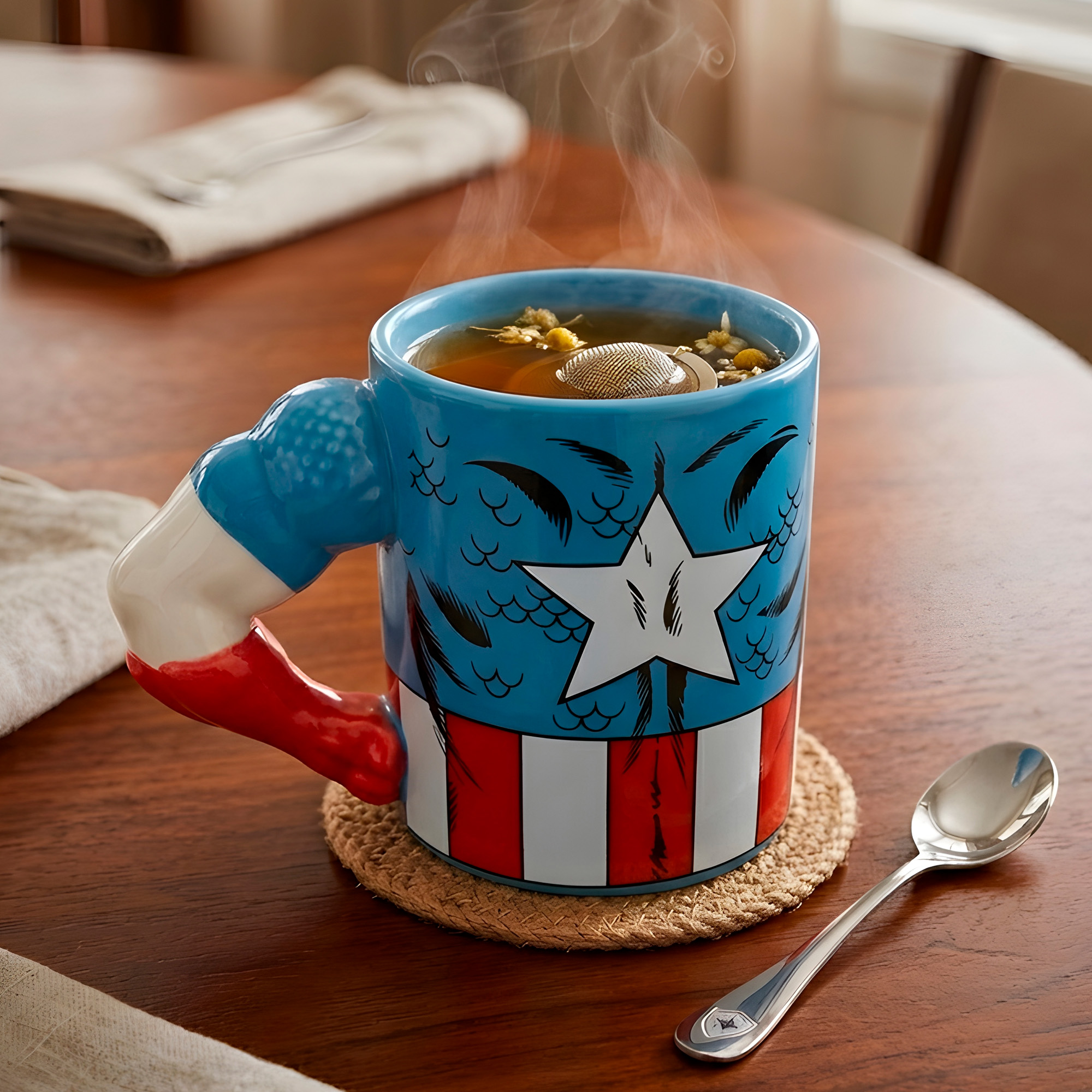 Taza Mug Ceramica Capitan America 350 ml 7