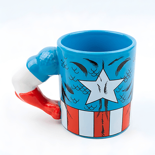 Taza Mug Ceramica Capitan America 350 ml