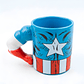 Taza Mug Ceramica Capitan America 350 ml - Miniatura 1