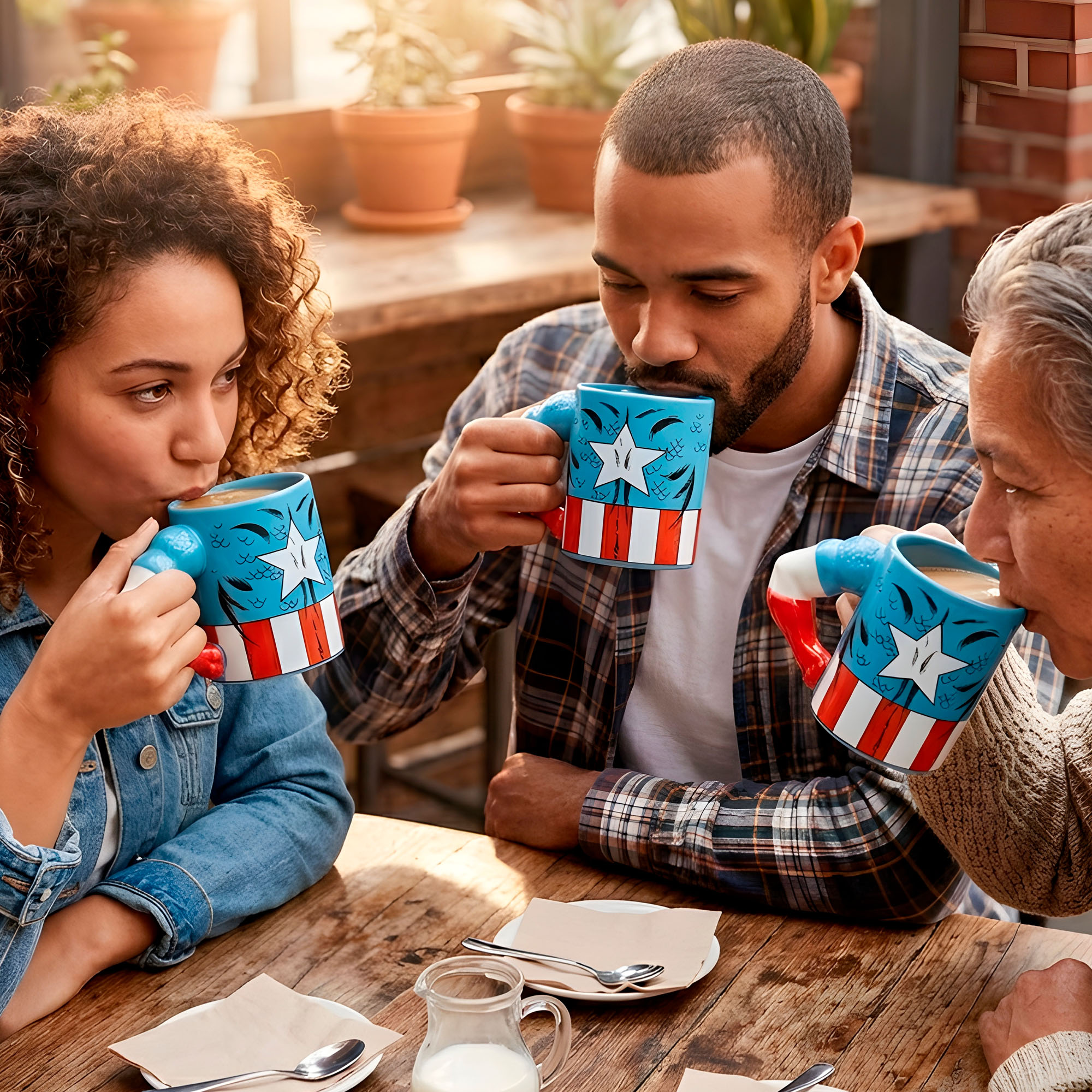 Taza Mug Ceramica Capitan America 350 ml 3
