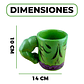 Taza Mug Ceramica Hulk 350 ml Cafe Te Bebida - Miniatura 2