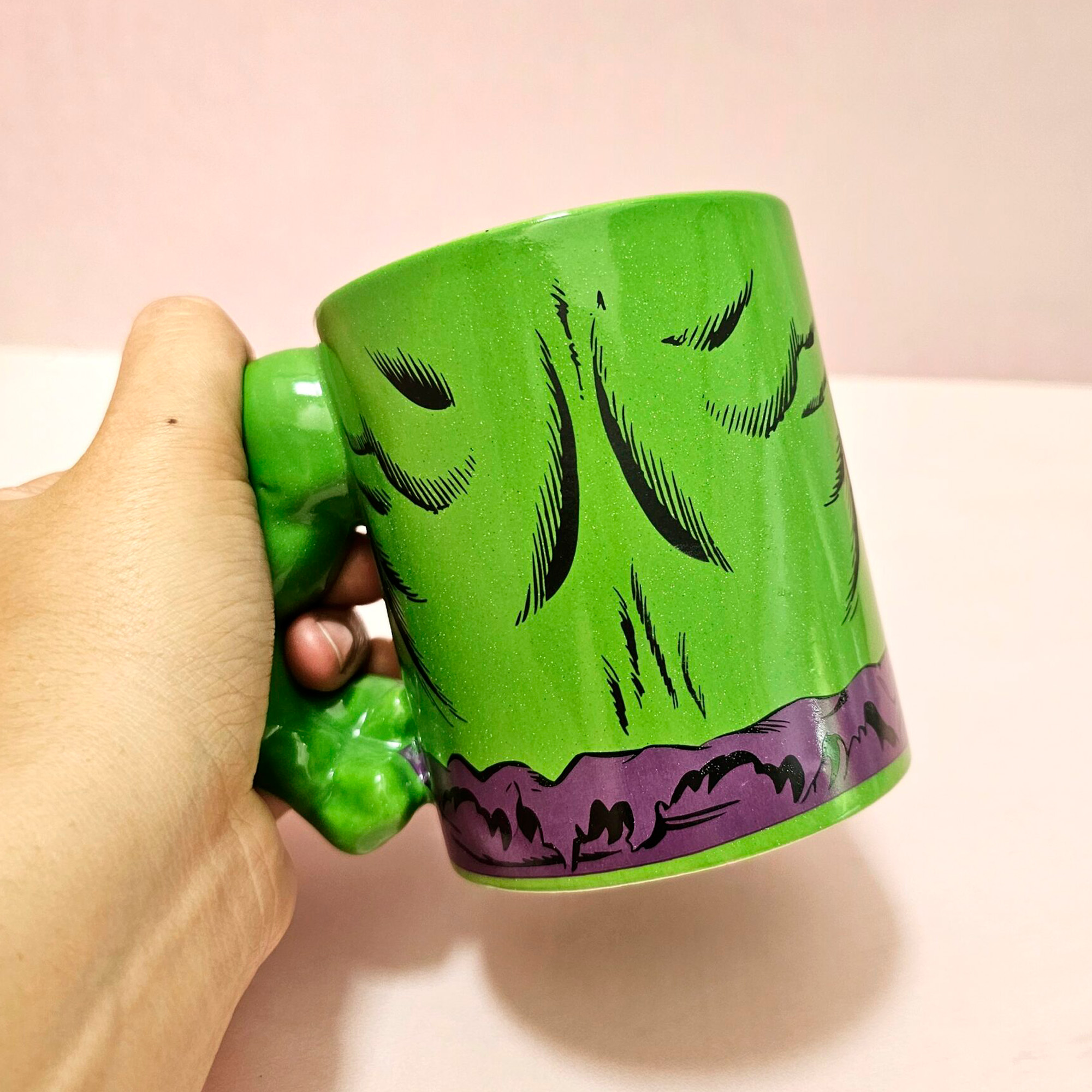Taza Mug Ceramica Hulk 350 ml Cafe Te Bebida 6