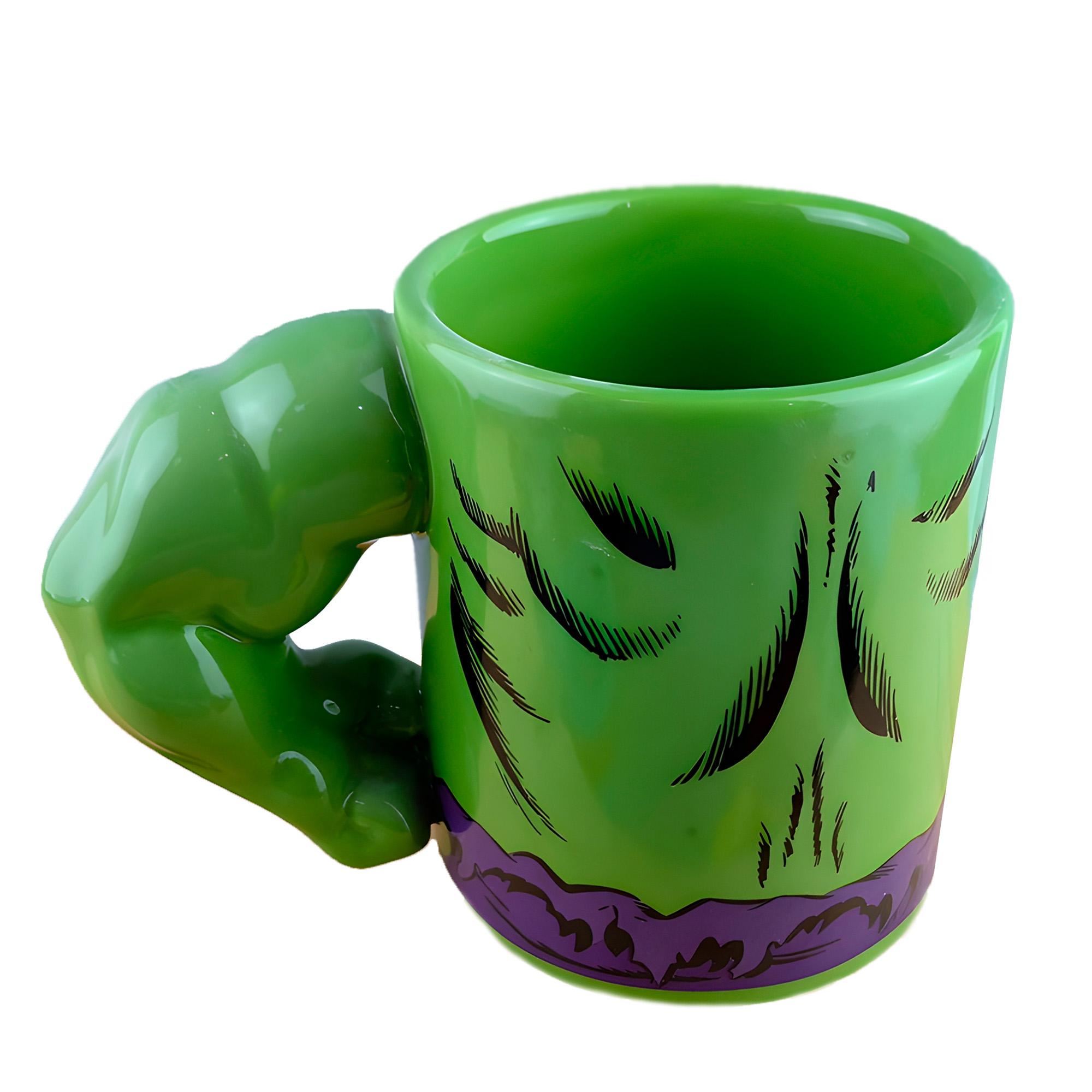 Taza Mug Ceramica Hulk 350 ml Cafe Te Bebida 8