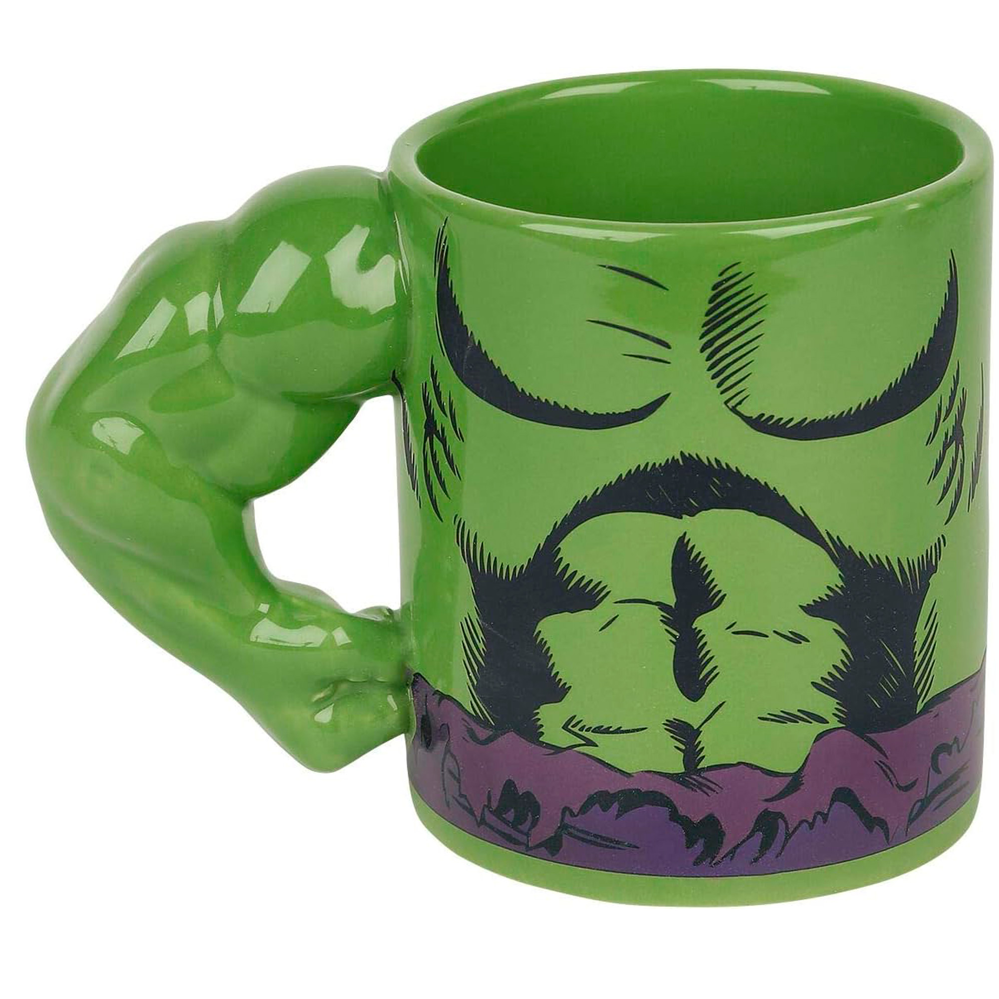 Taza Mug Ceramica Hulk 350 ml Cafe Te Bebida 9