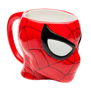 Taza Mug Ceramica Spiderman 3D Cafe Te Bebida 450 ml